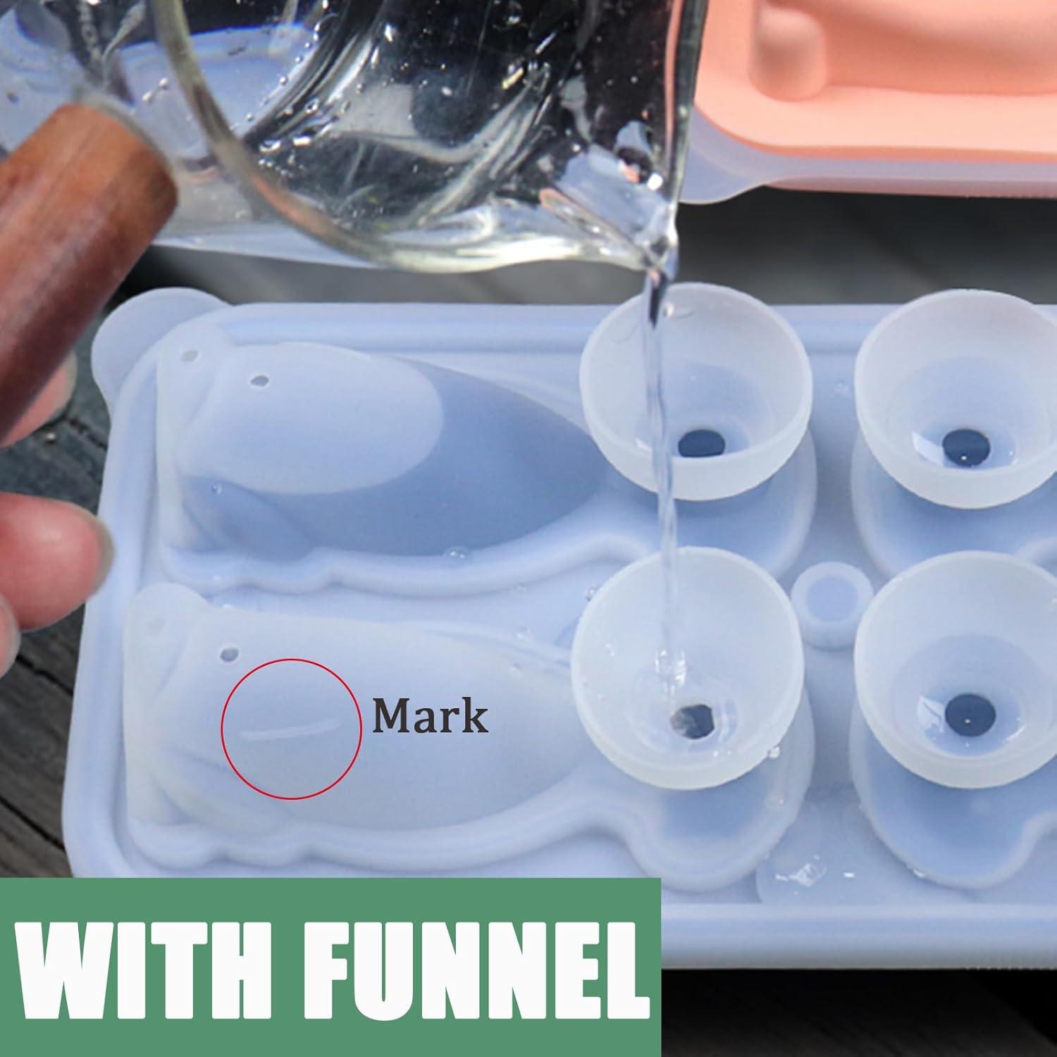 Molde de Hielo Labrador 3D Admaison - Silicona Grado Alimenticio