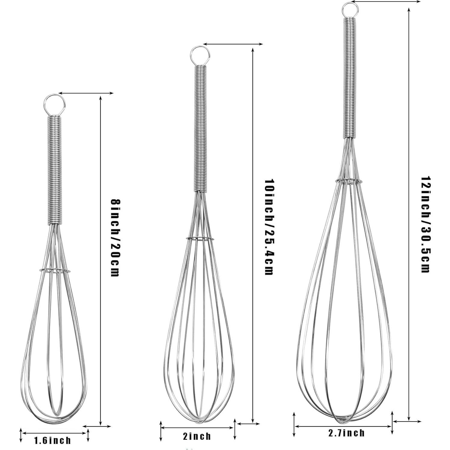 Mini Batidor Digead 20.32cm Acero Inoxidable Ergonomico