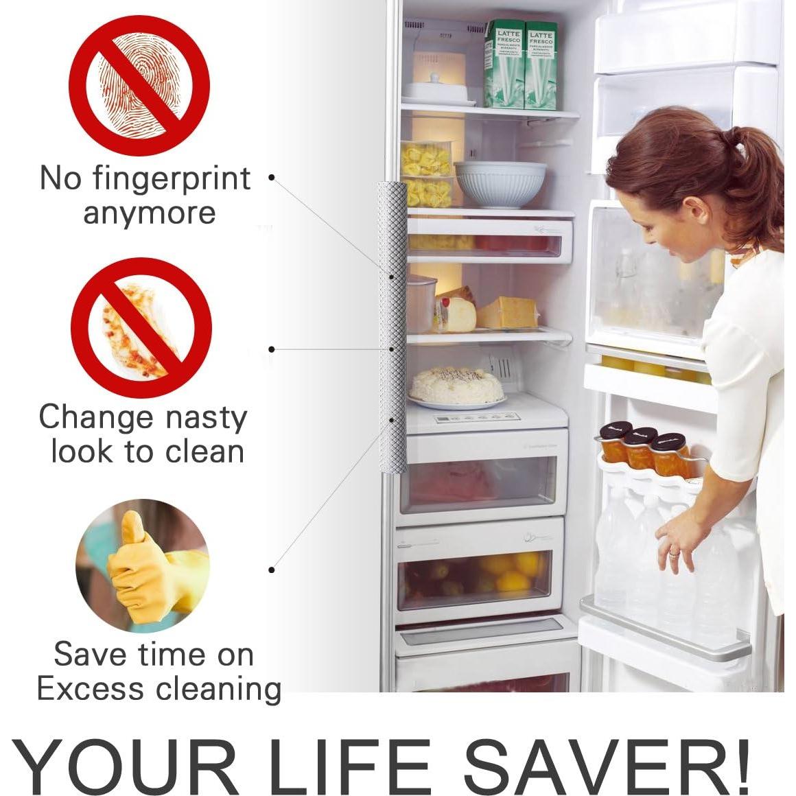 Cubiertas de Manijas OUGAR8 3 Piezas Gris Claro Lavables