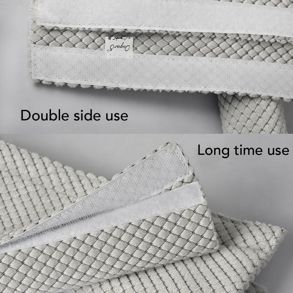 Cubiertas de Manijas OUGAR8 3 Piezas Gris Claro Lavables