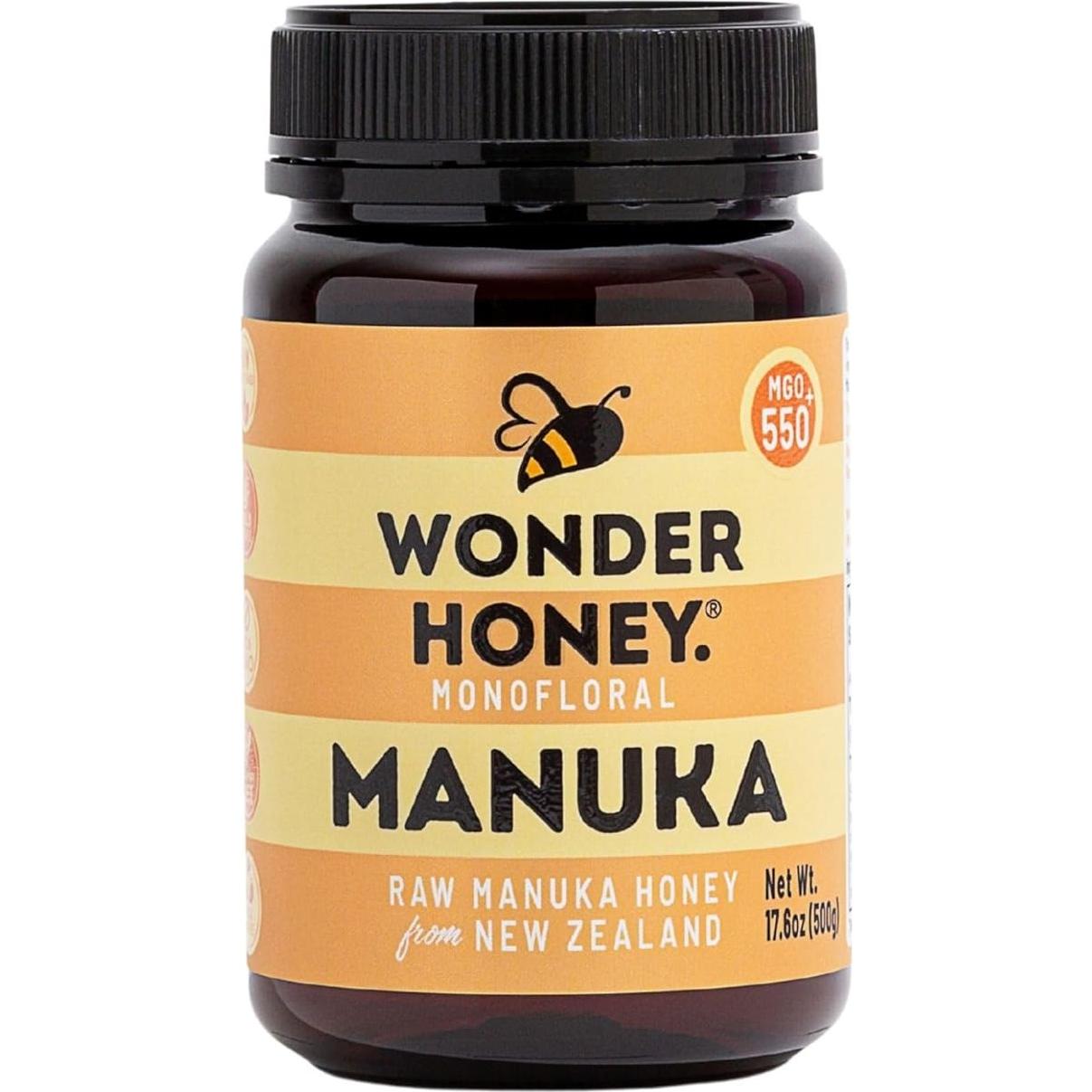 Miel Cruda de Manuka Wonder Honey MGO 550+ 500g Natural