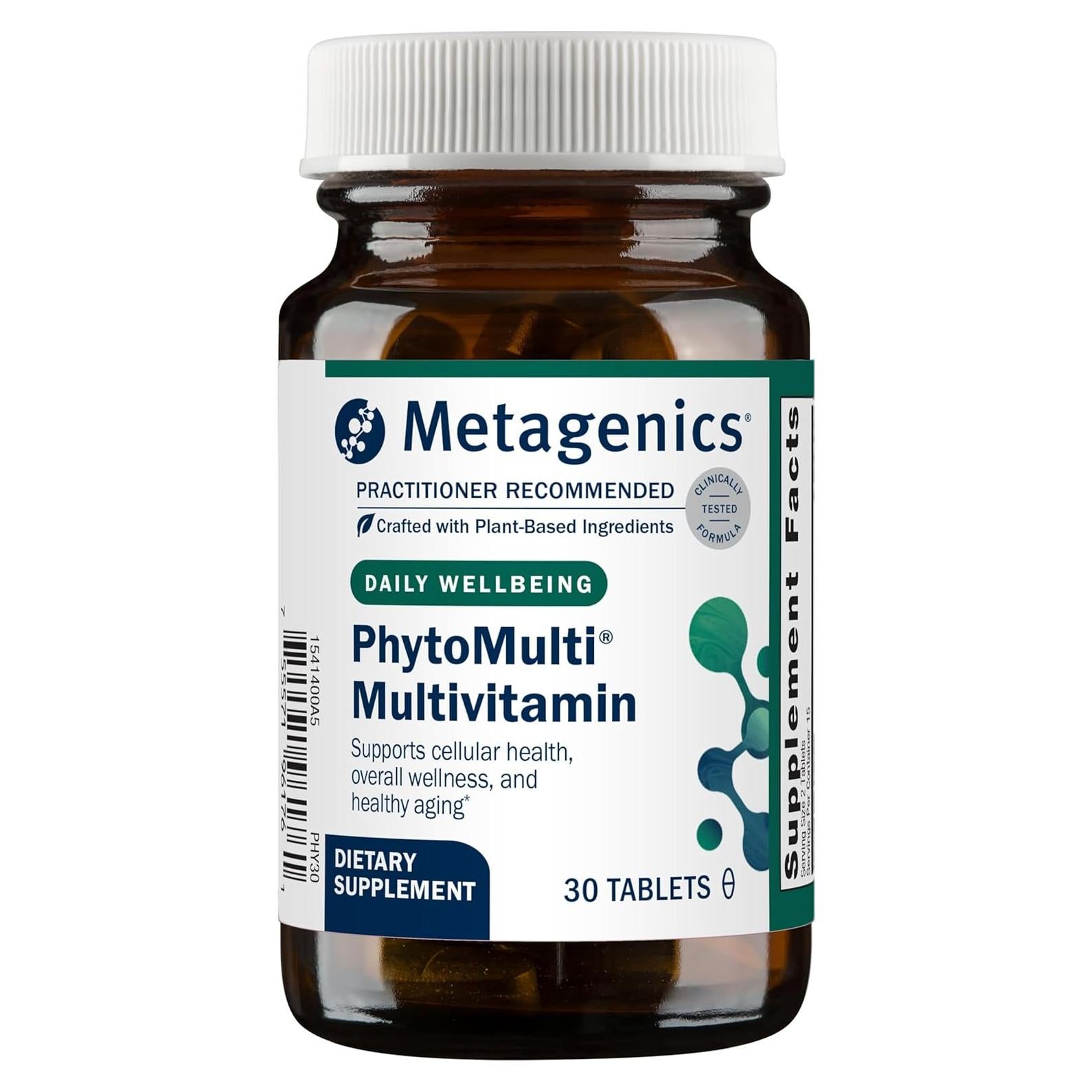 Metagenics PhytoMulti Multivitamina Sin Hierro - 30 Tabletas