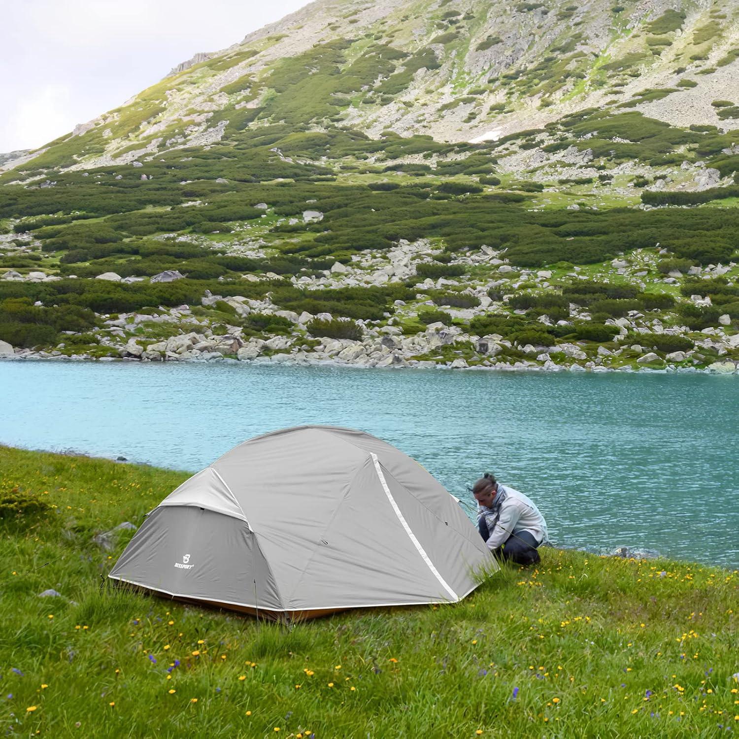 Tienda de Camping Bessport para 3 Personas Impermeable