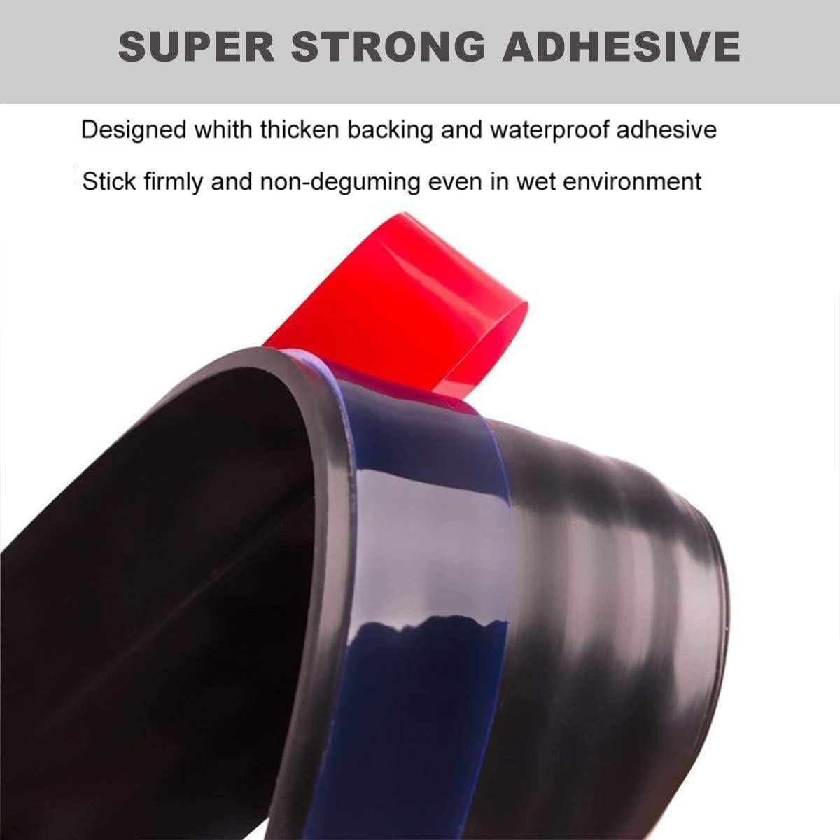 Suptikes Tapón de Corrientes para Puertas 5.08 cm x 99.06 cm Negro