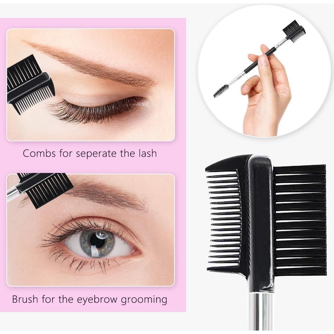 Kit de Rizador de Pestañas y Cejas Qiipii con 10 Almohadillas