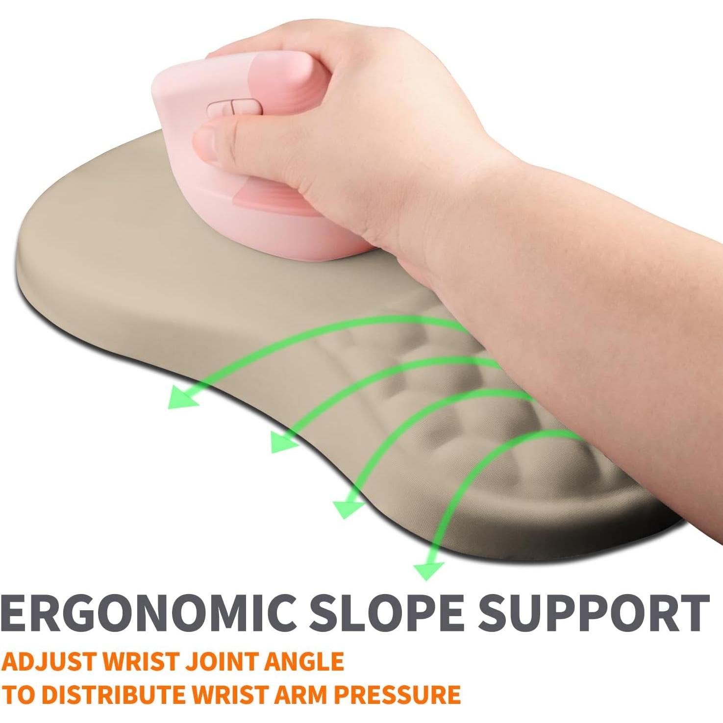 Soporte Ergonómico para Muñeca Armanza con Almohadilla 30x20 cm