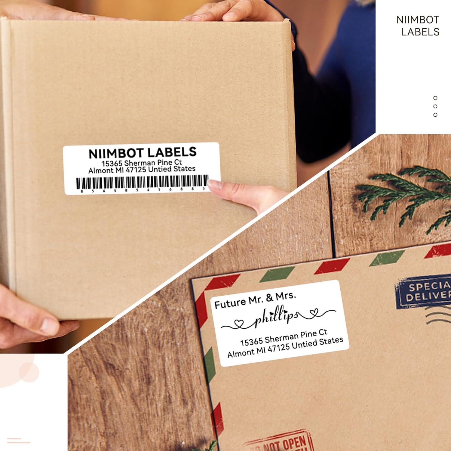 Etiquetas Térmicas NIIMBOT 28x89mm para B1 B21 B3S K3