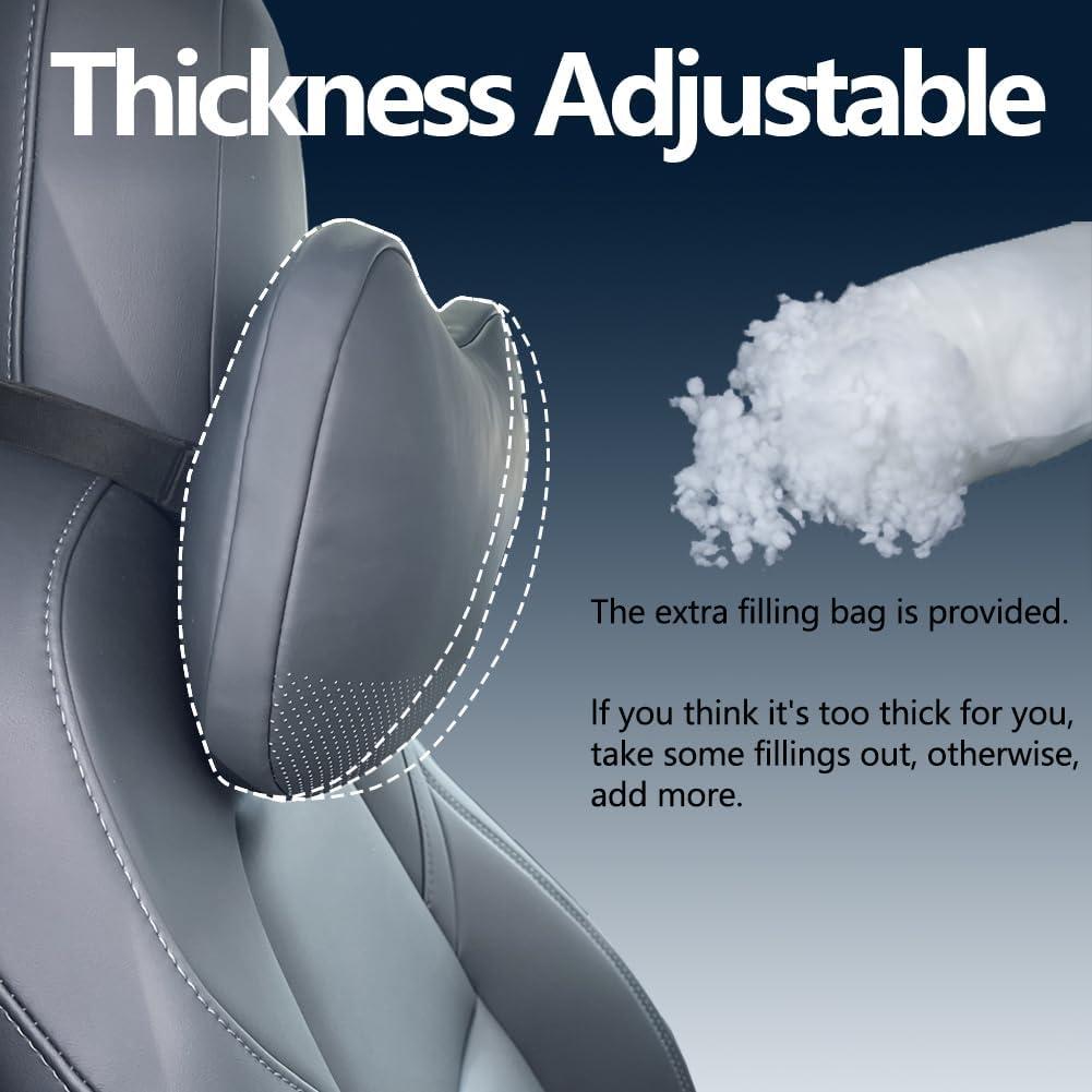 Cojín de Cuello Ajustable BlissfulNest para Tesla Model Y/3/X/S