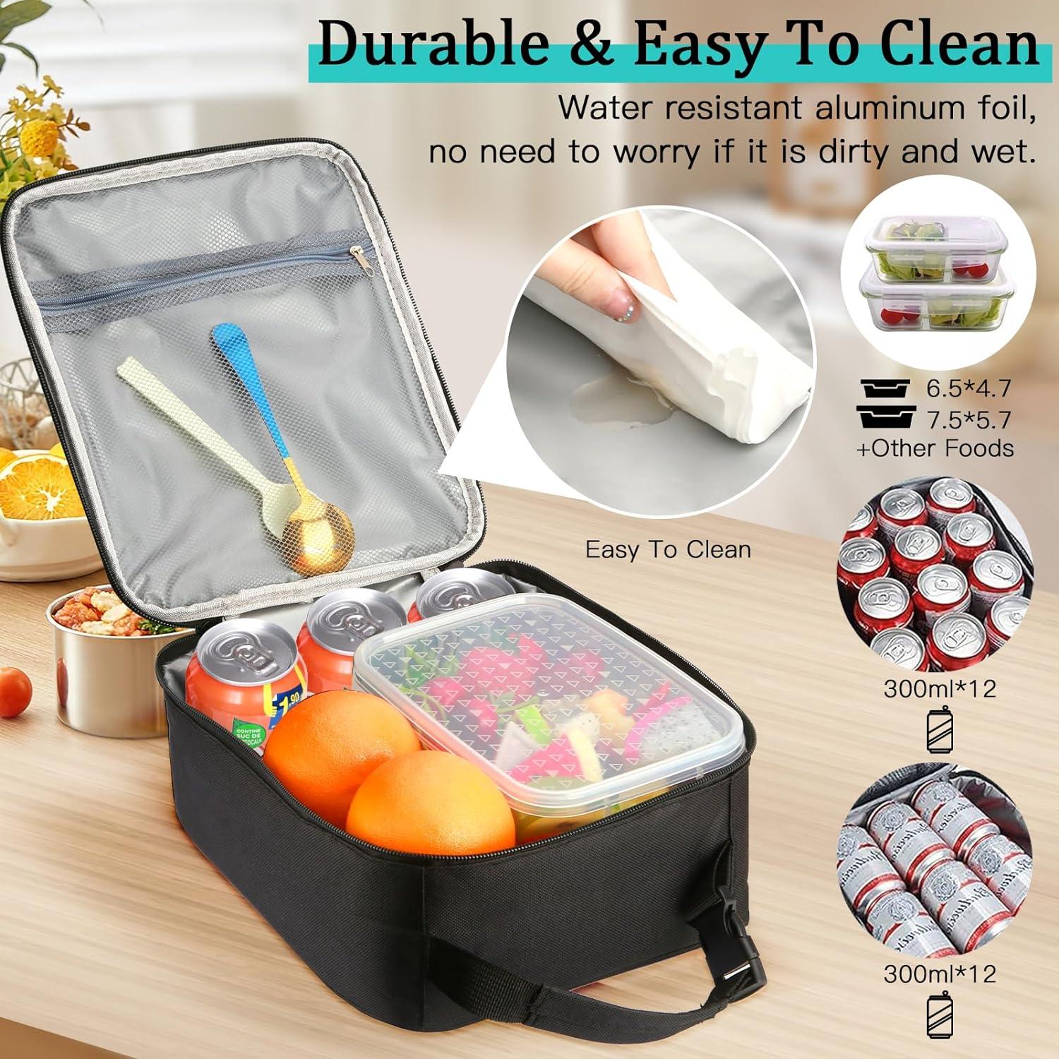 Bolsa de Almuerzo Aislada SANBADA Azul Personalizada D