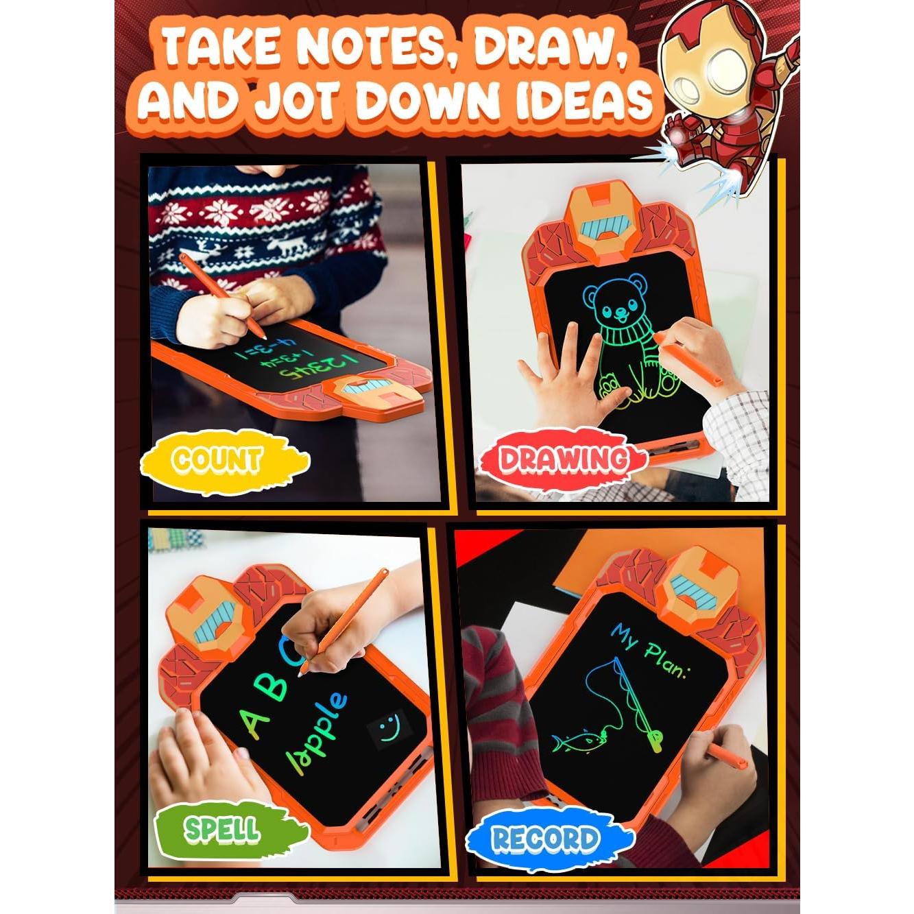 Tableta de Escritura LCD BUKEBU 10" Colorida para Niños