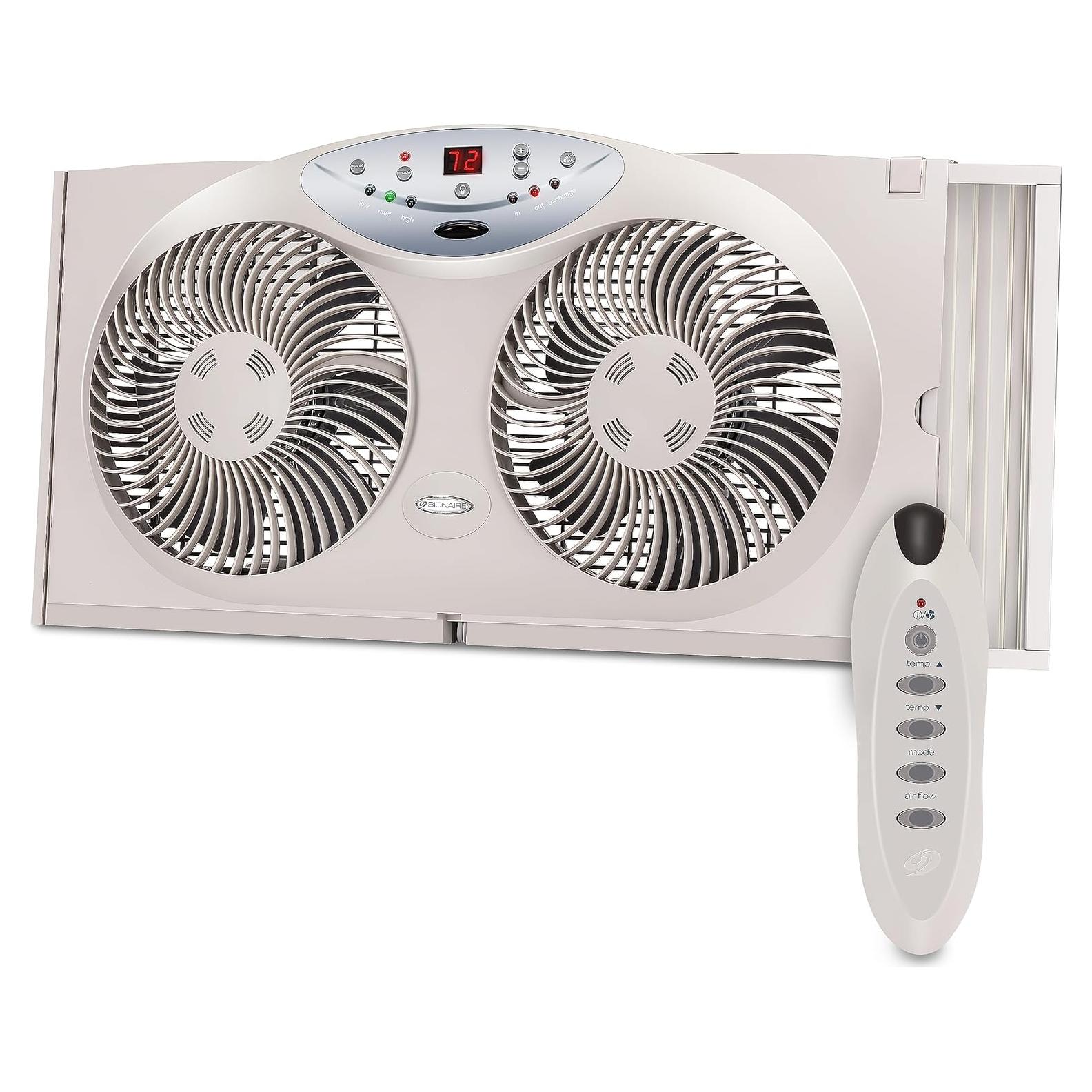 Ventilador de Ventana Bionaire BW2300-N con Control Remoto