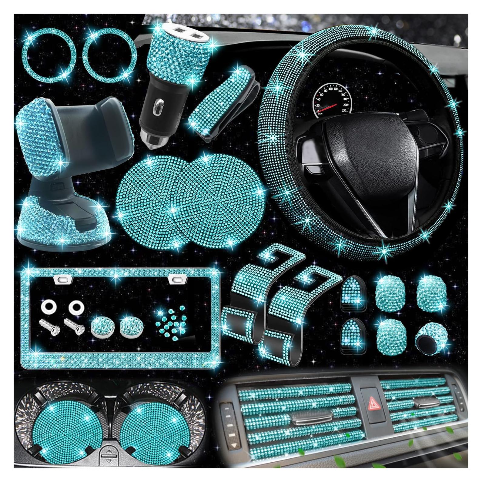 Conjunto de Accesorios para Automóvil Brillantes NBTEPEM 27 Pcs