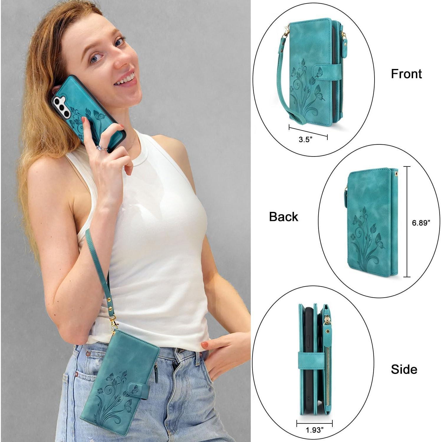 Carcasa Billetera Lacass para Samsung Galaxy S25+ Plus 6.7"