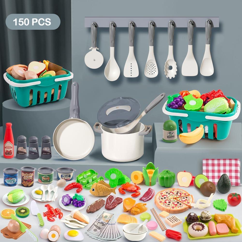 Juego de Cocina 150Pcs JokerKing - Accesorios para Niños