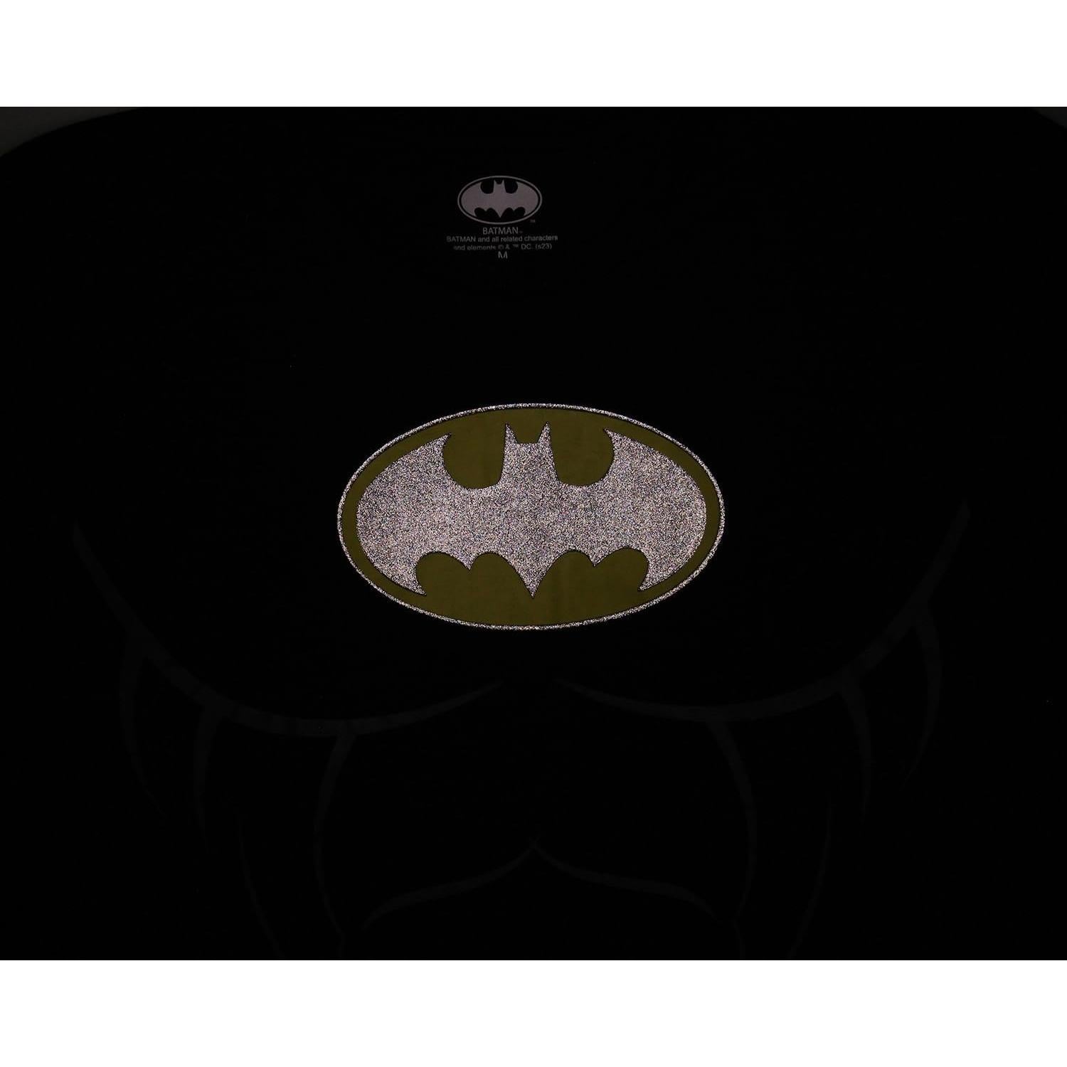 Camisa de disfraz Batman DC Comics con capa desmontable