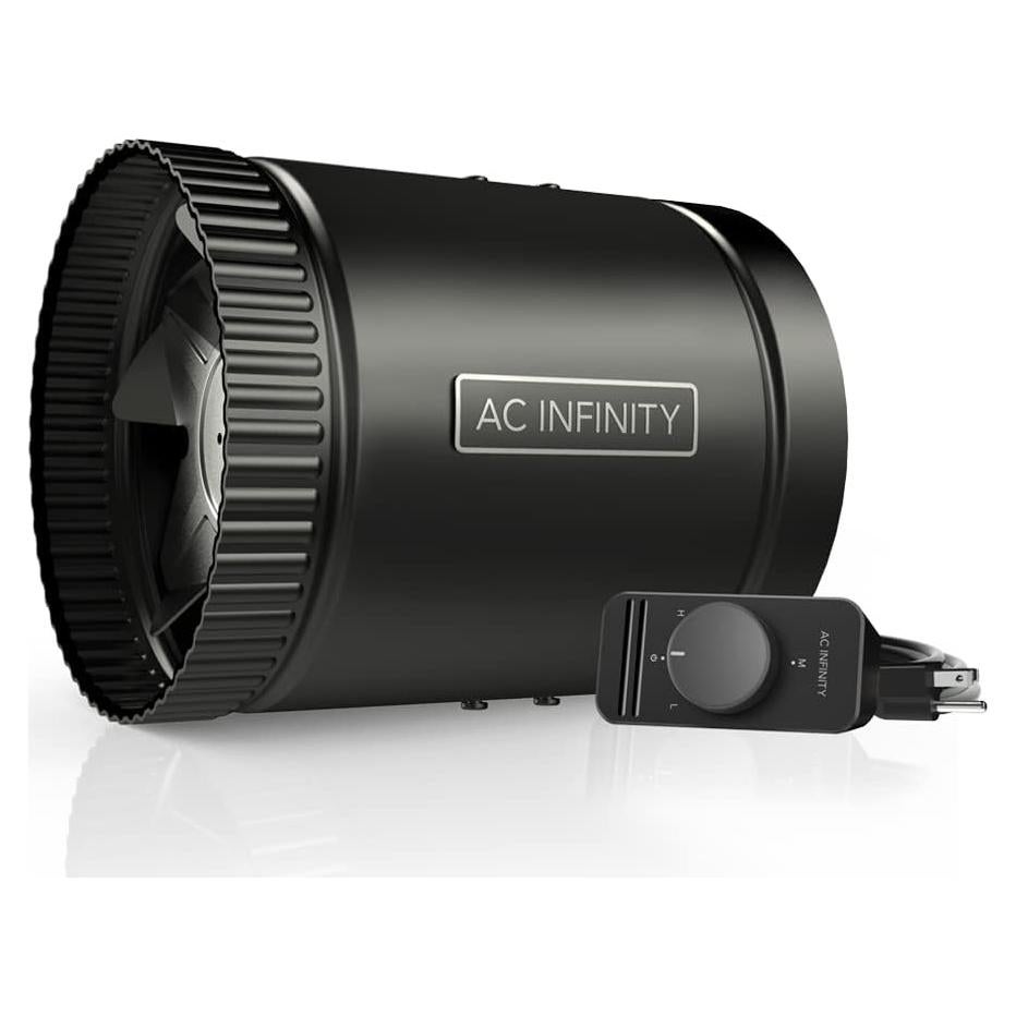 Ventilador de Conducto AC Infinity RAXIAL S6 6" Control Velocidad