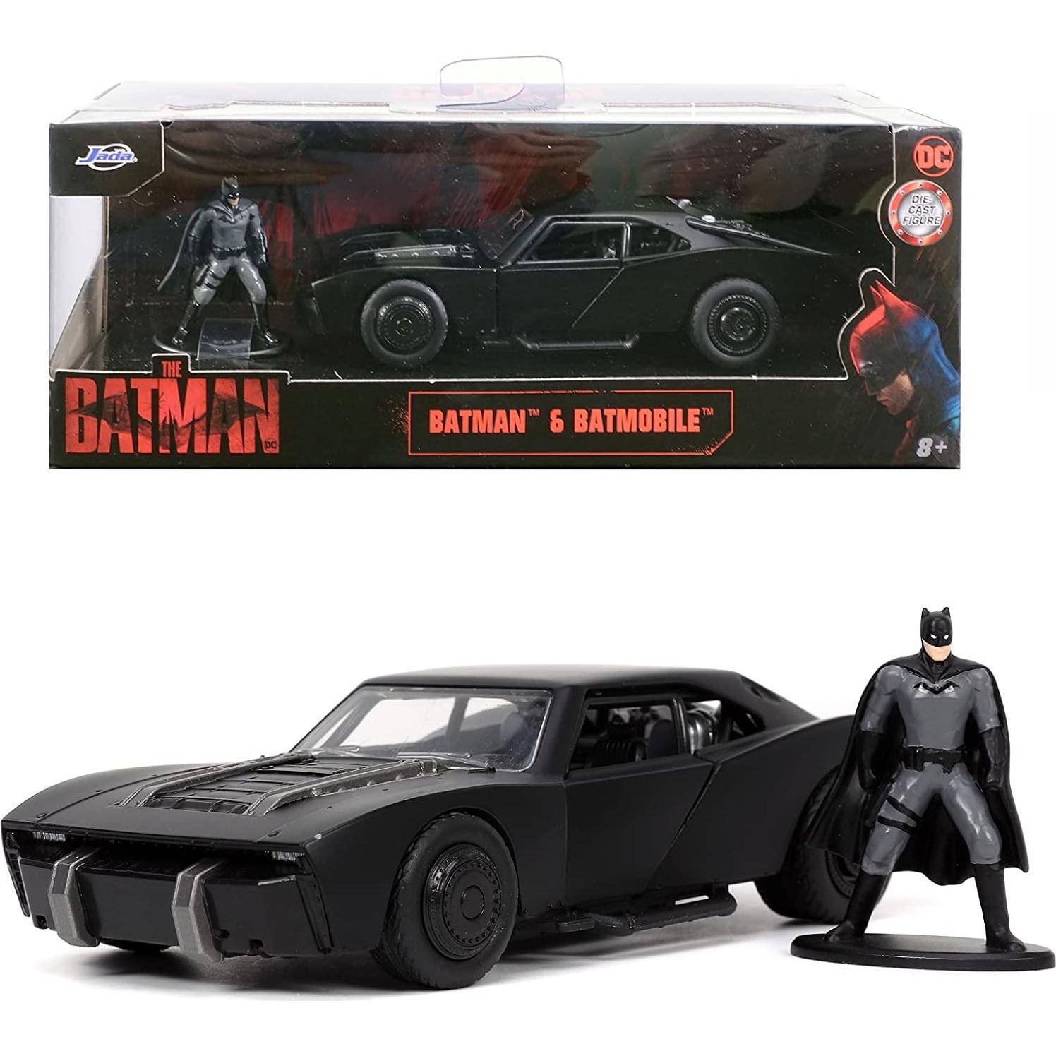 Batmóvil de Batman Jada Toys 1:32 con Figura Miniatura