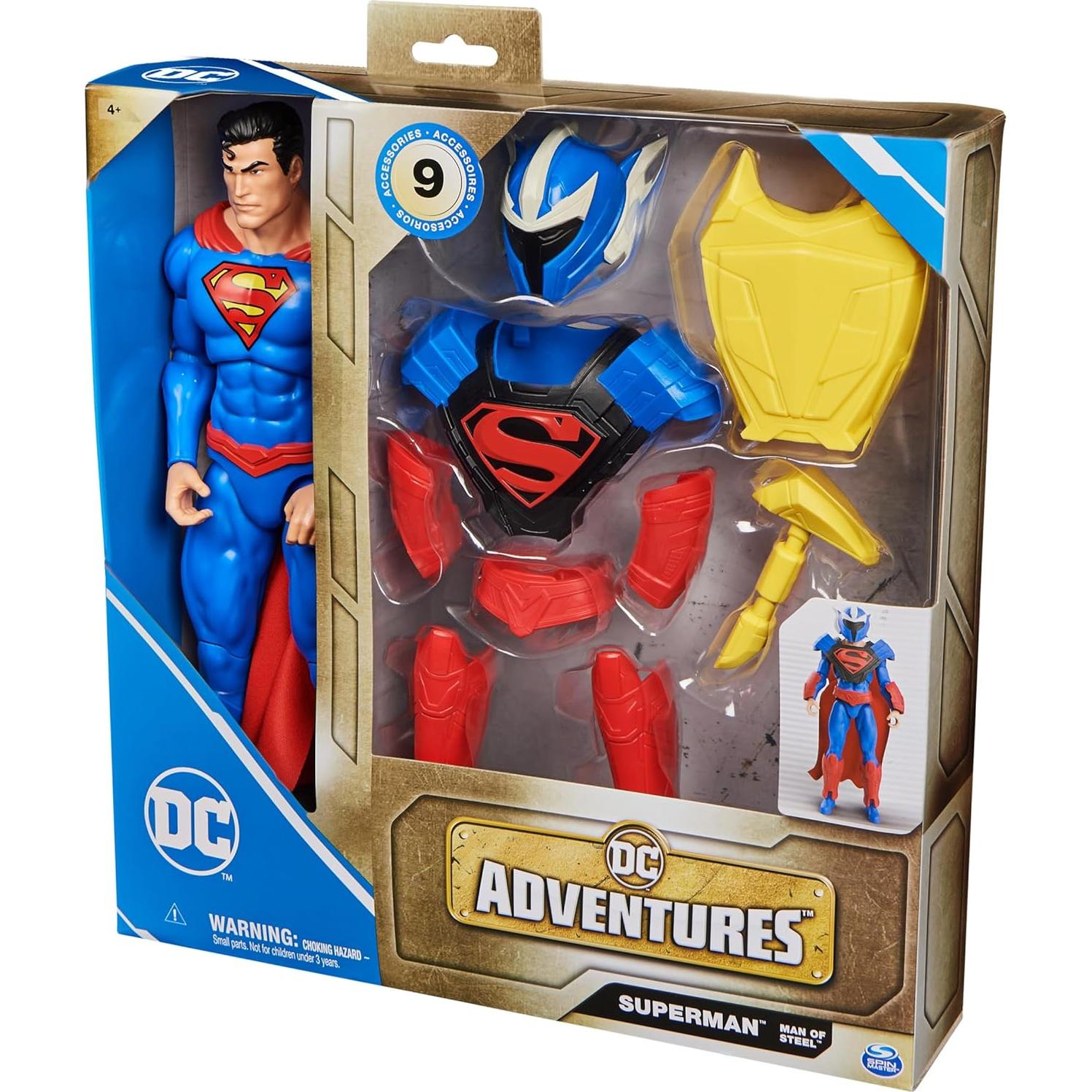 Figura de Acción Superman Hombre de Acero 30.48 cm DC Comics