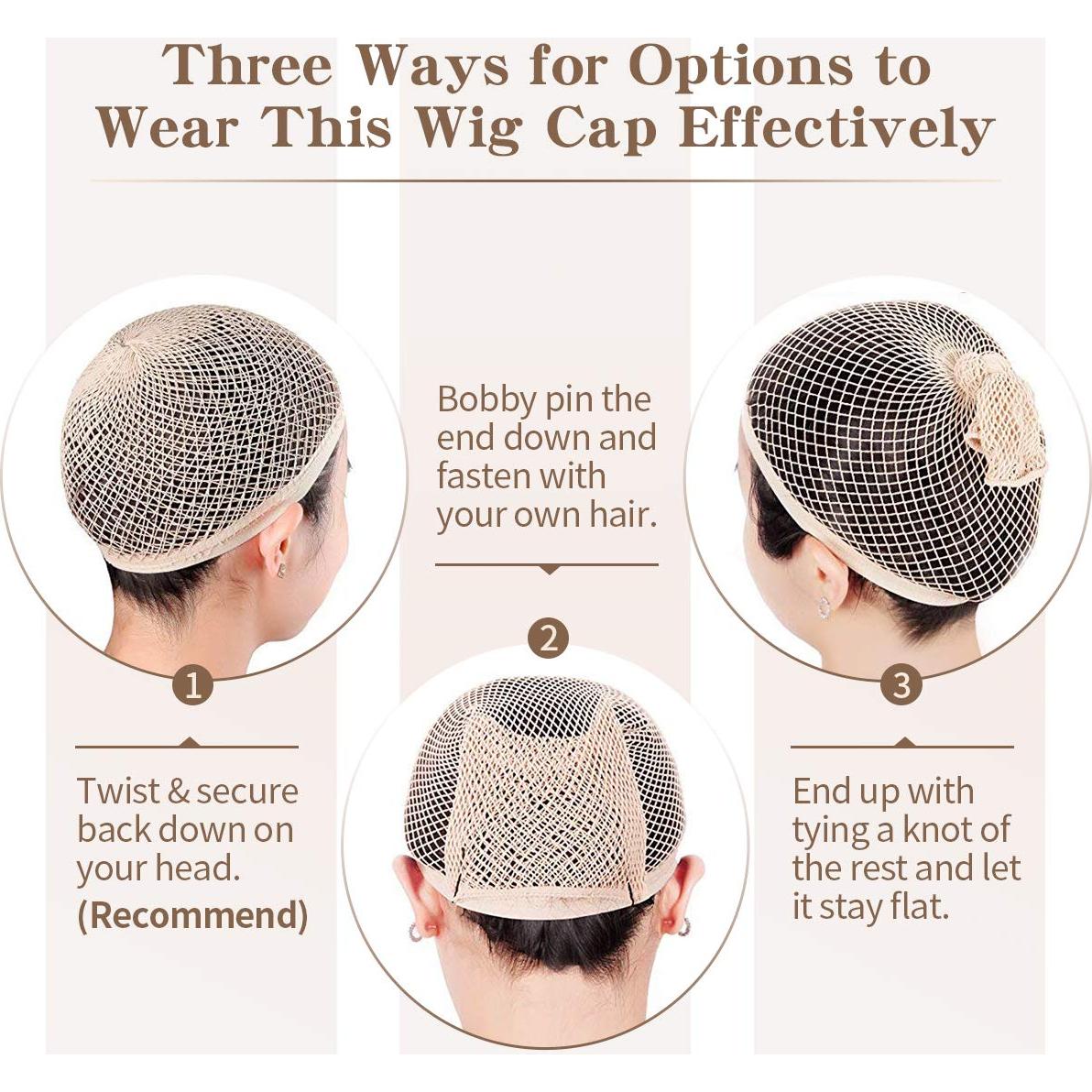 Gorros de Peluca Dreamlover Nude 2 Piezas para Mujeres