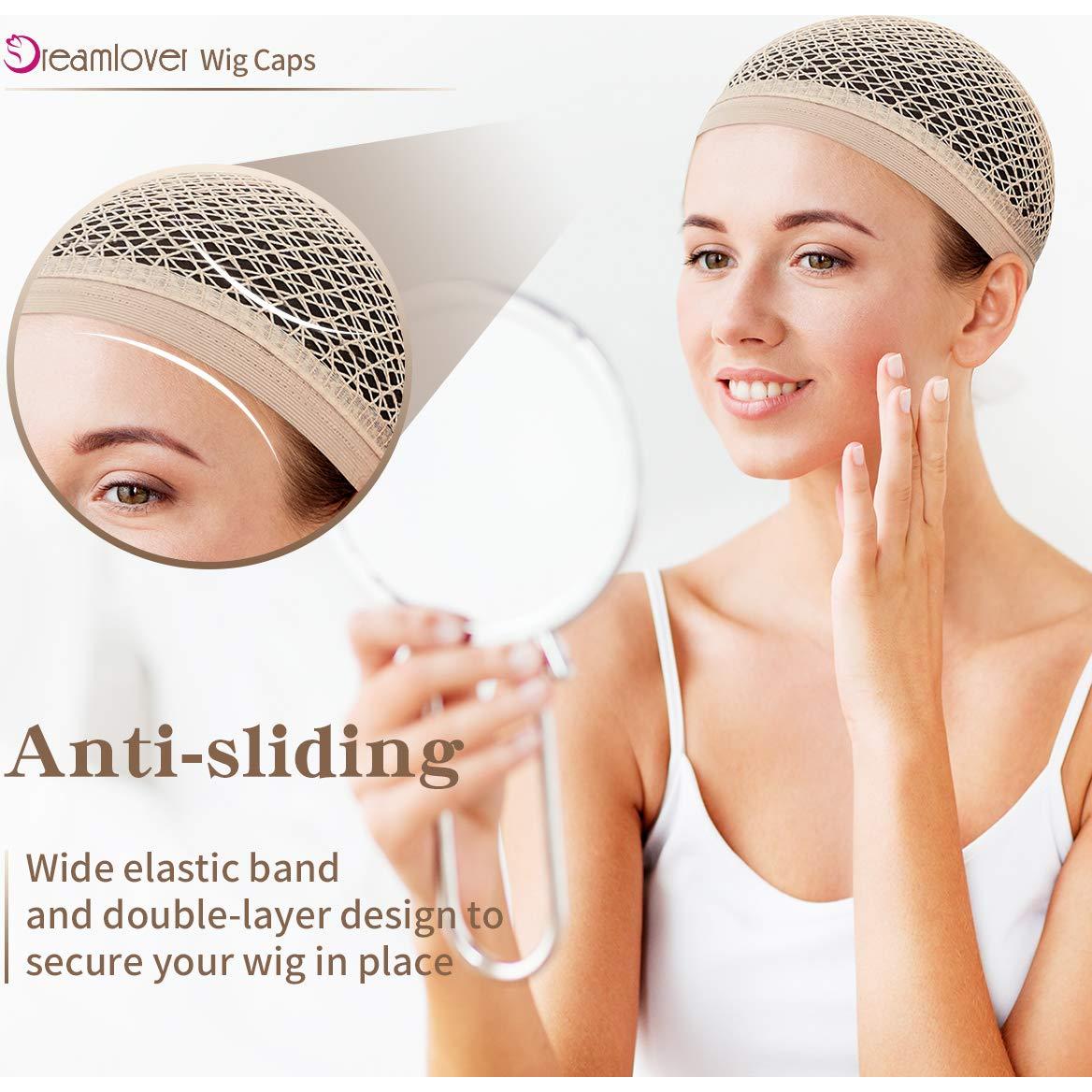 Gorros de Peluca Dreamlover Nude 2 Piezas para Mujeres