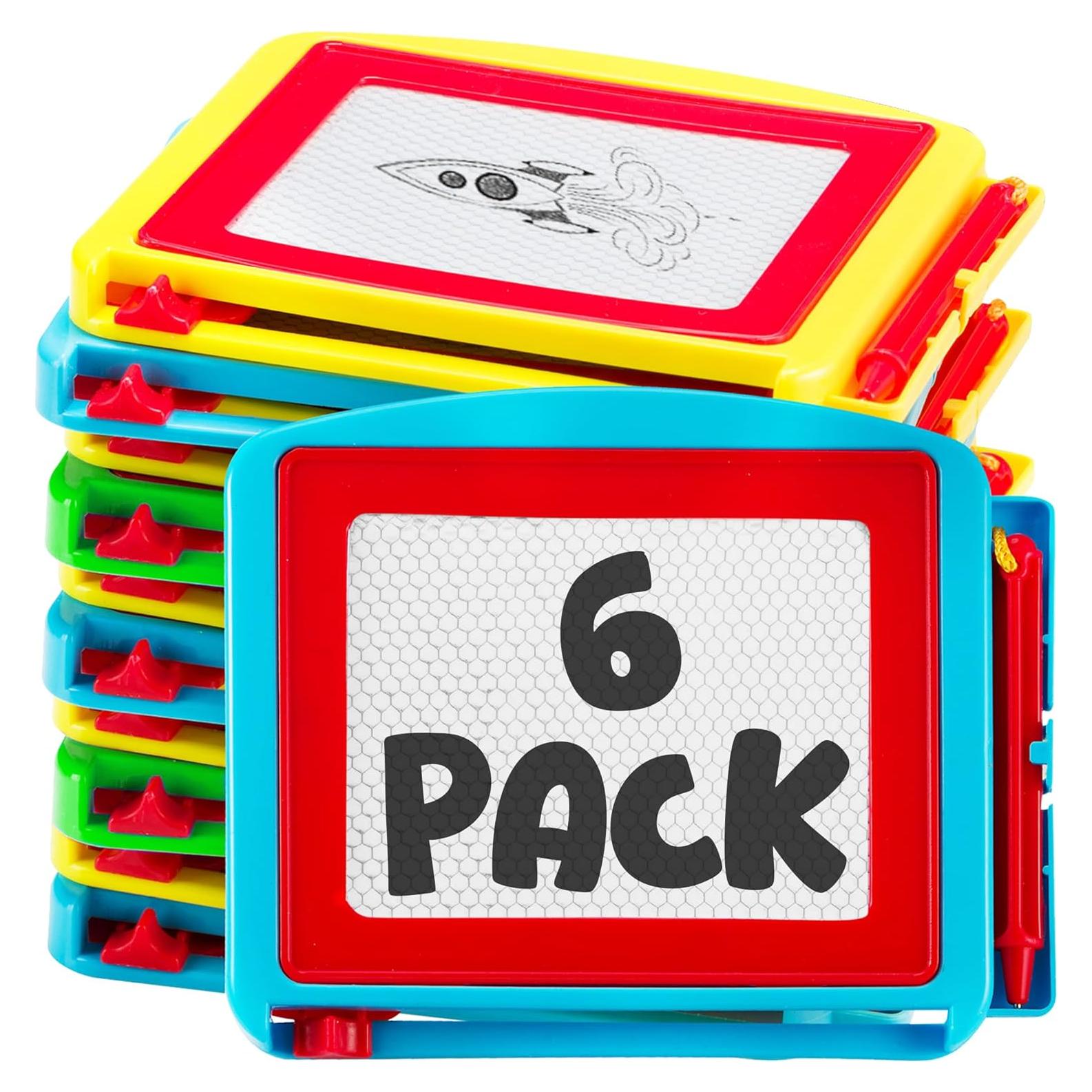 Tablero de Dibujo Magnético Bedwina - Paquete de 6 Colores