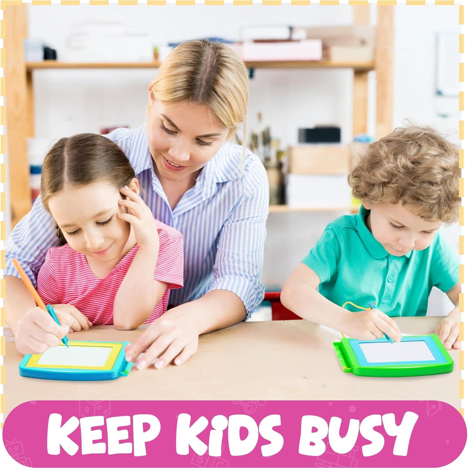 Tablero de Dibujo Magnético Bedwina - Paquete de 6 Colores