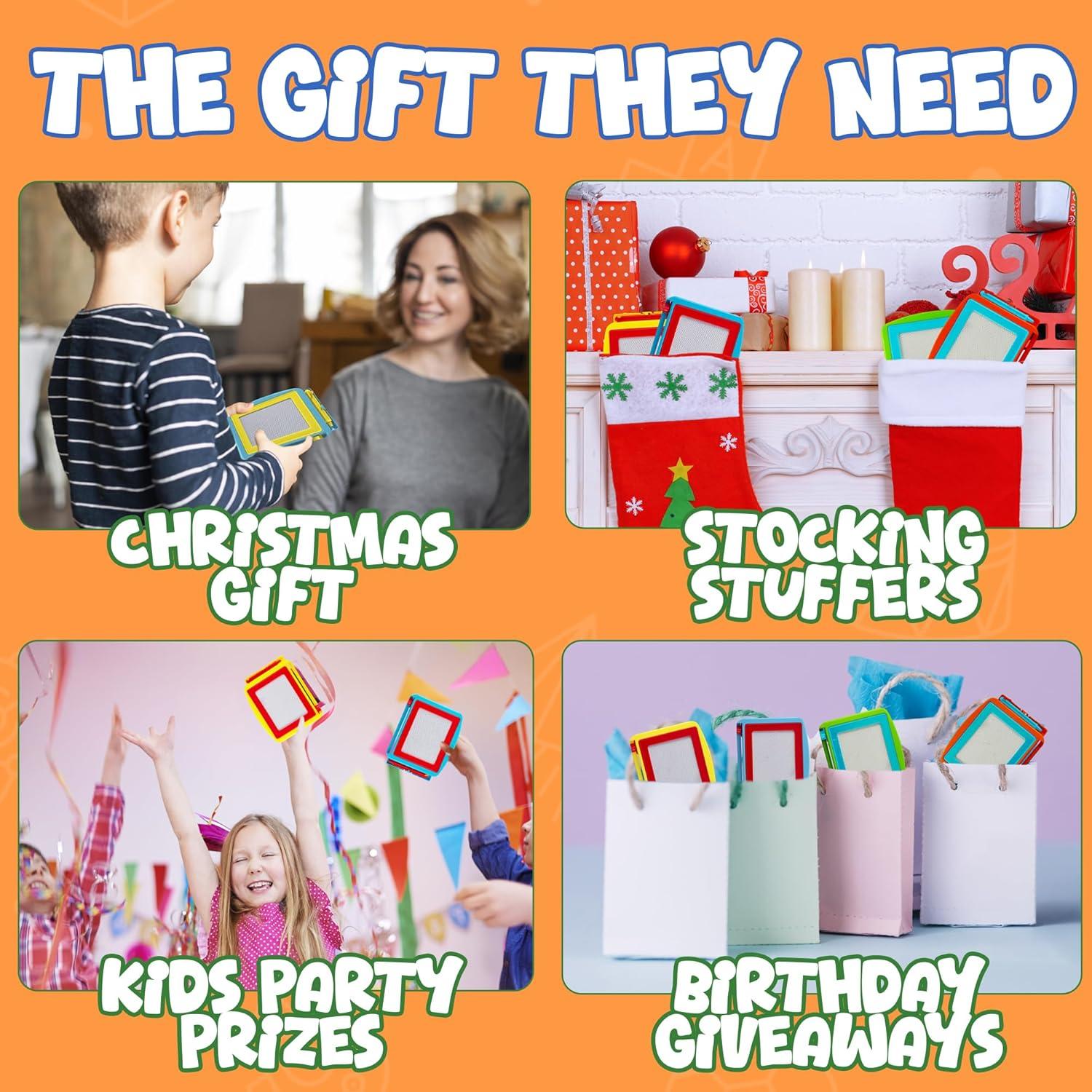 Tablero de Dibujo Magnético Bedwina - Paquete de 6 Colores