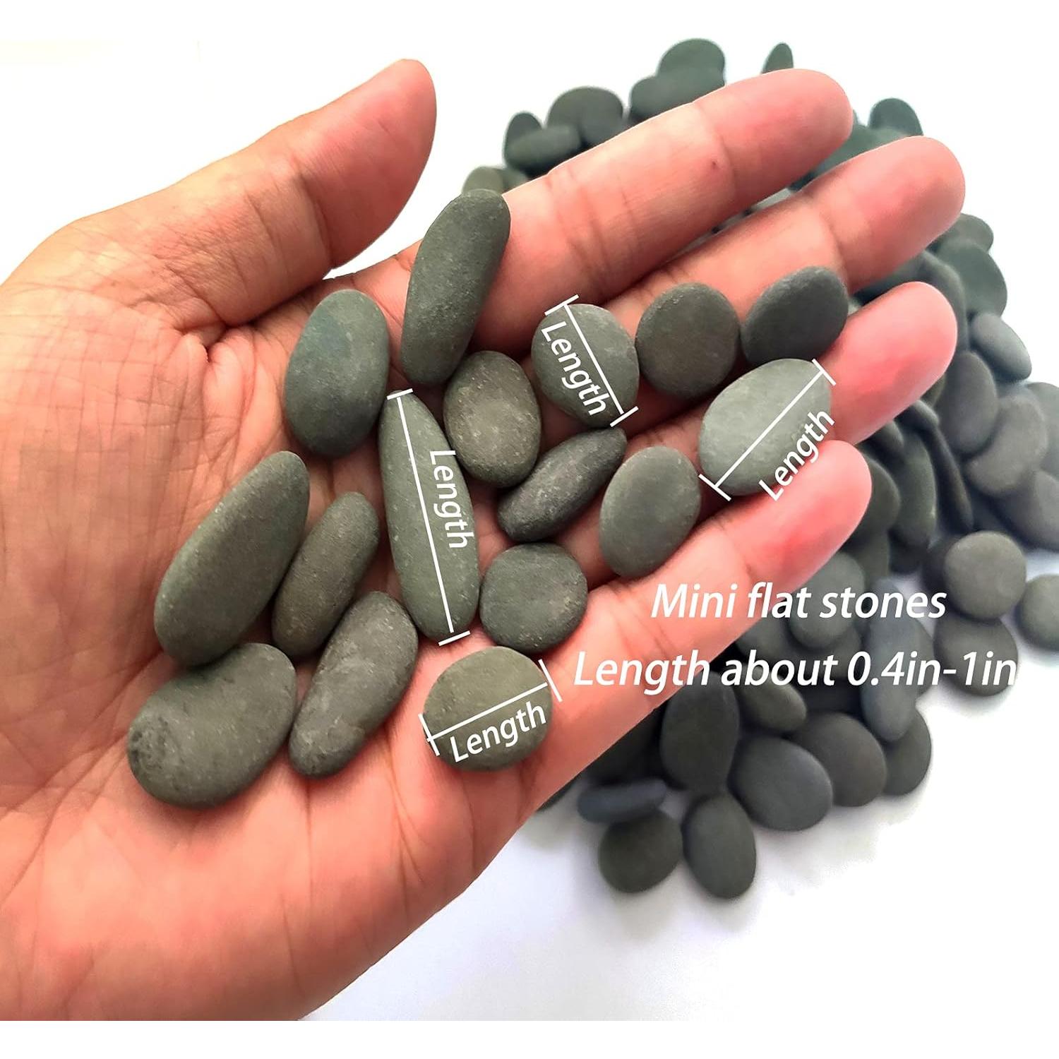 Piedras Pintadas Miniatura Nasrslla 200pcs 1-2.54 cm DIY