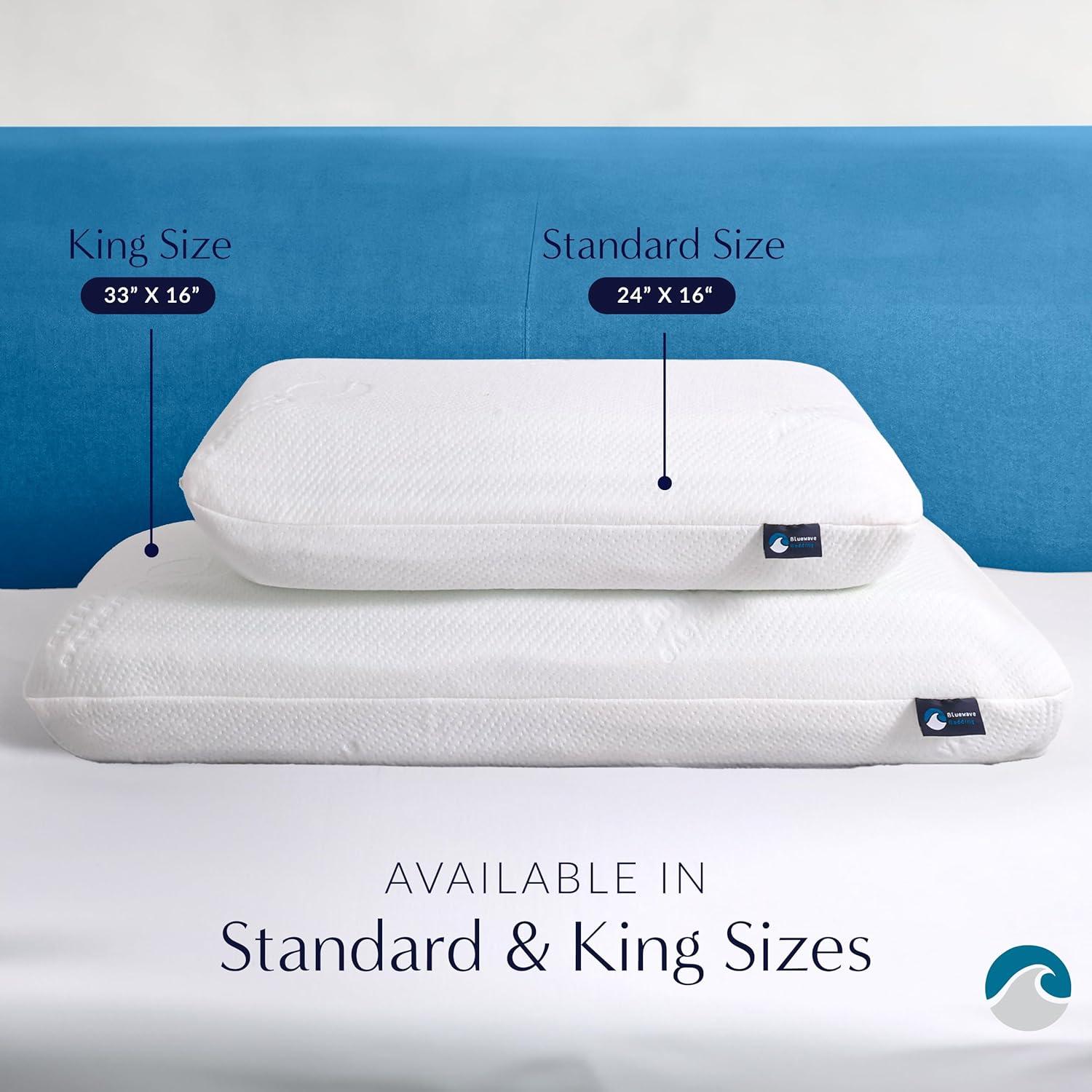 Almohada Ajustable Bluewave Bedding Versalayer - 5 Capas de Espuma con Memoria