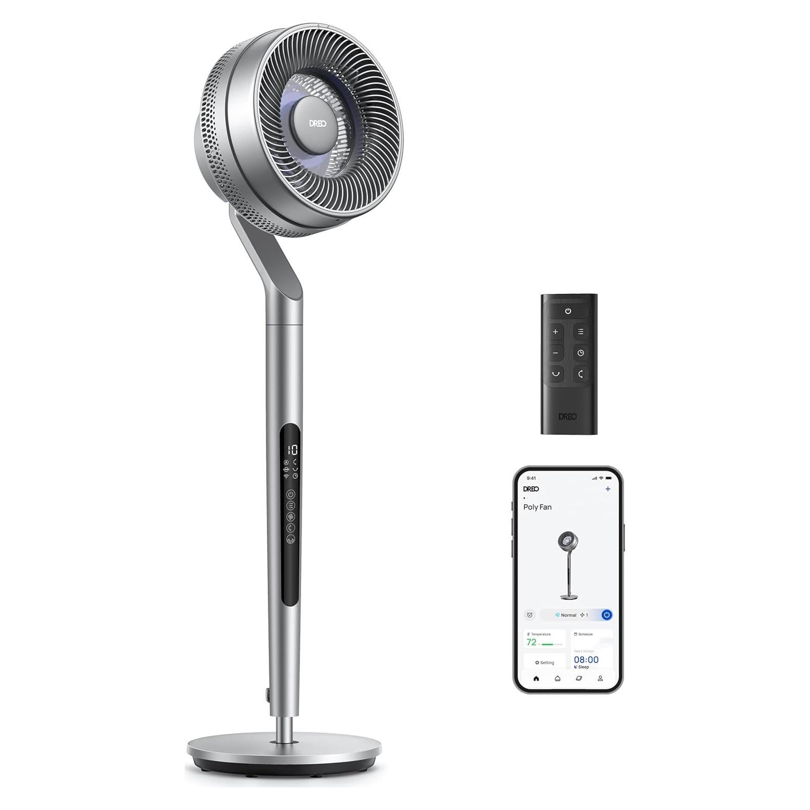 Ventilador de pedestal Dreo DR-HPF005S 10 aspas 10 velocidades