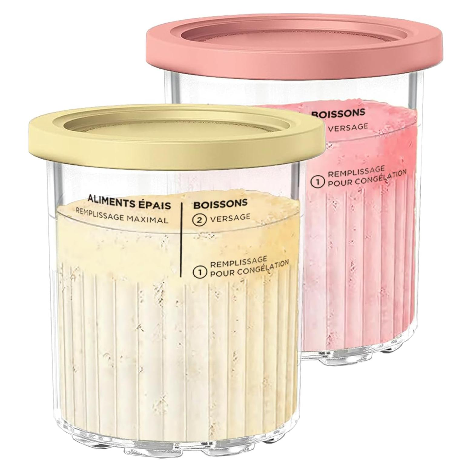 Contenedores de Pintura Ninja Creami Deluxe 24oz - Paquete de 2