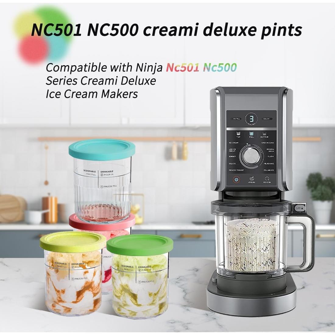 Contenedores de Pintura Ninja Creami Deluxe 24oz - Paquete de 2