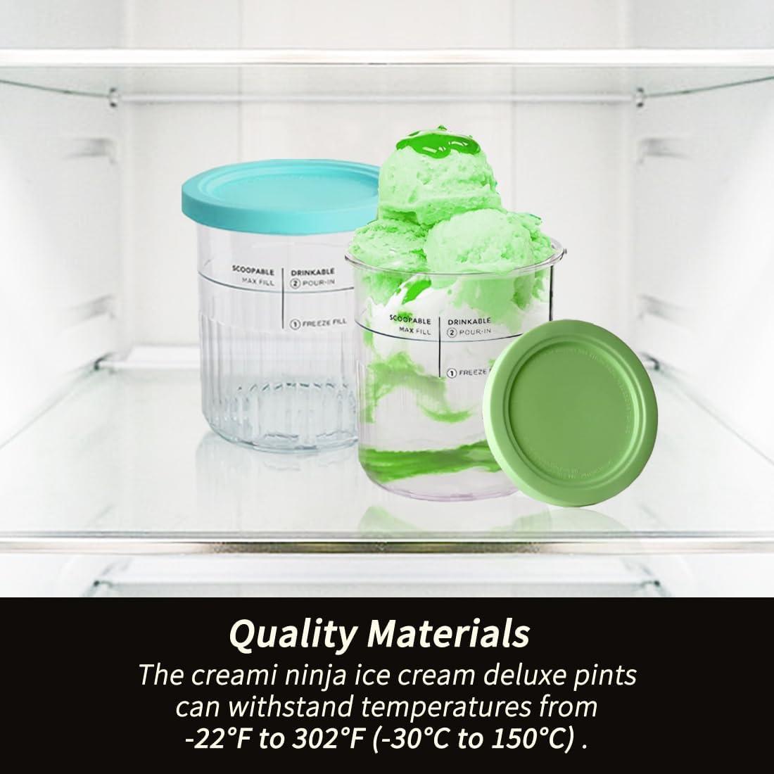 Contenedores de Pintura Ninja Creami Deluxe 24oz - Paquete de 2