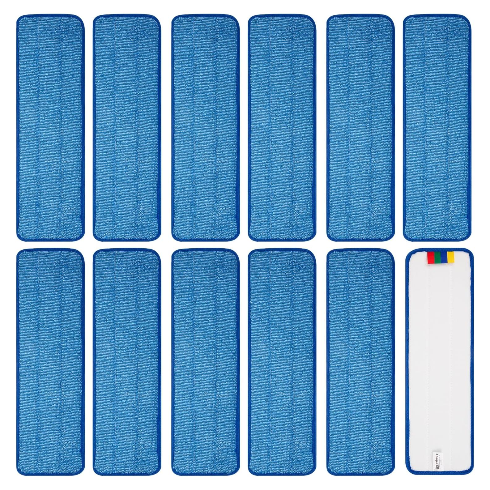 Paquete de 12 Paños de Microfibra iDeaology 45.72x14.22cm Reutilizables