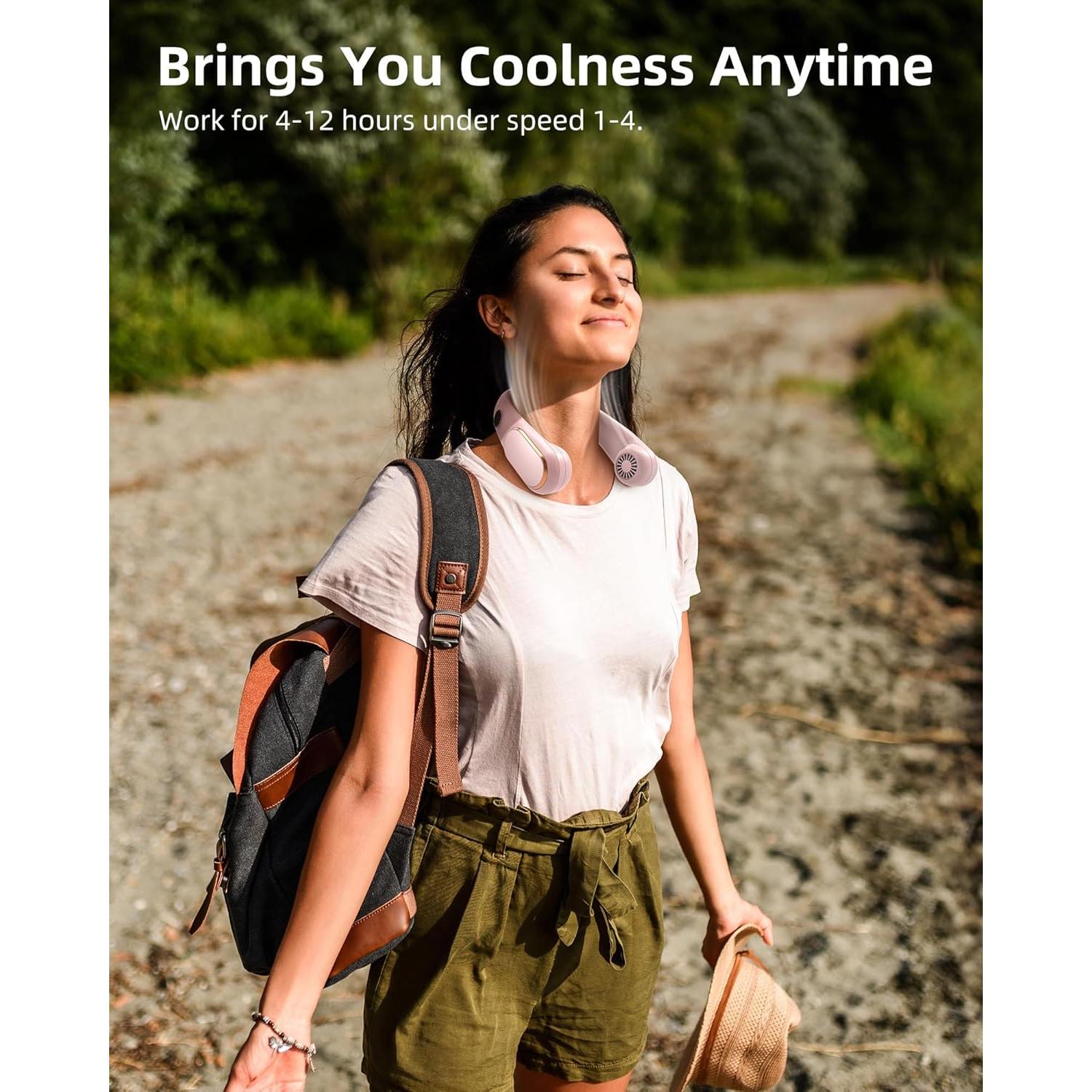 Ventilador de Cuello Koonie NF233 5 Velocidades Portátil