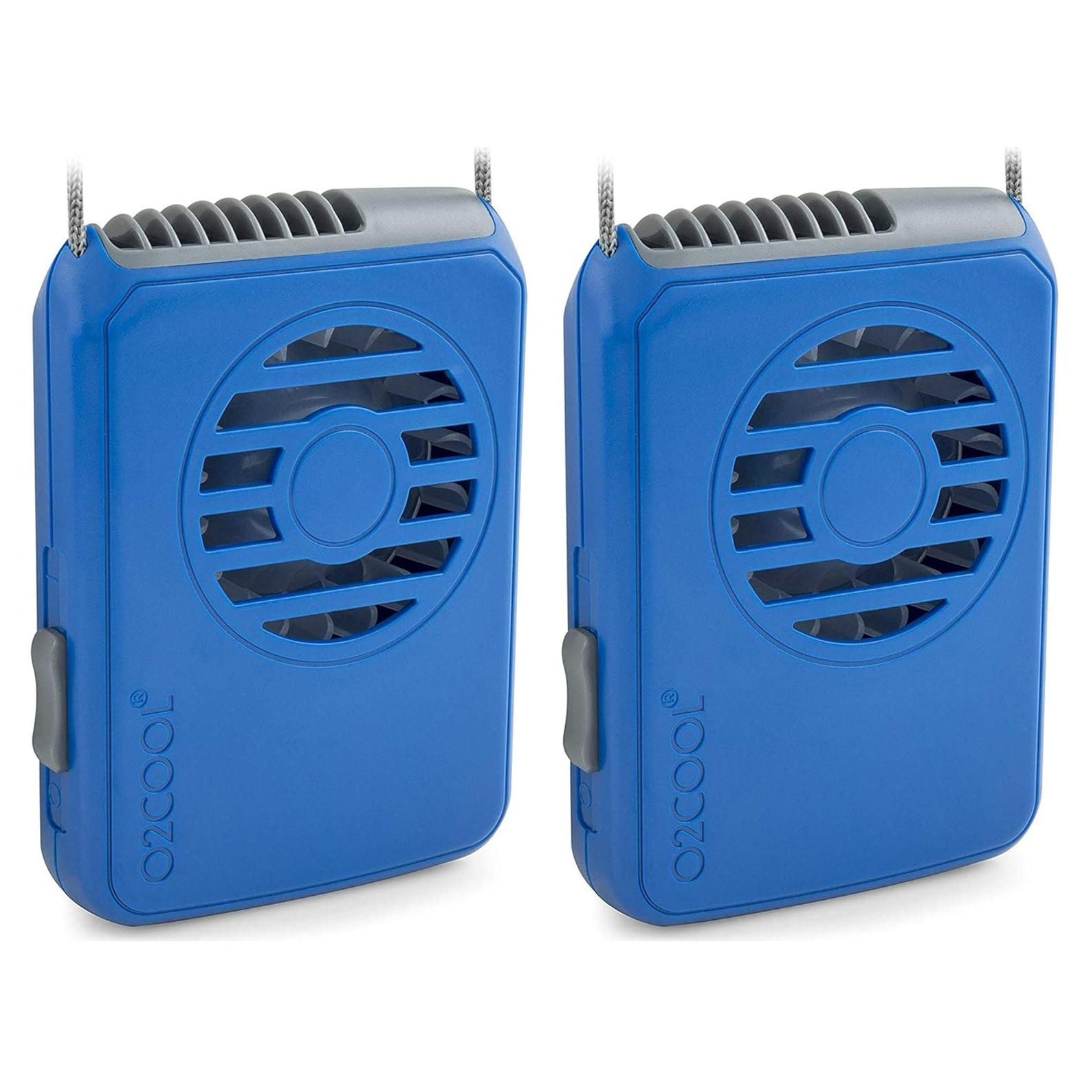 Ventilador de Collar O2COOL FN02001 Azul - Paquete de 2