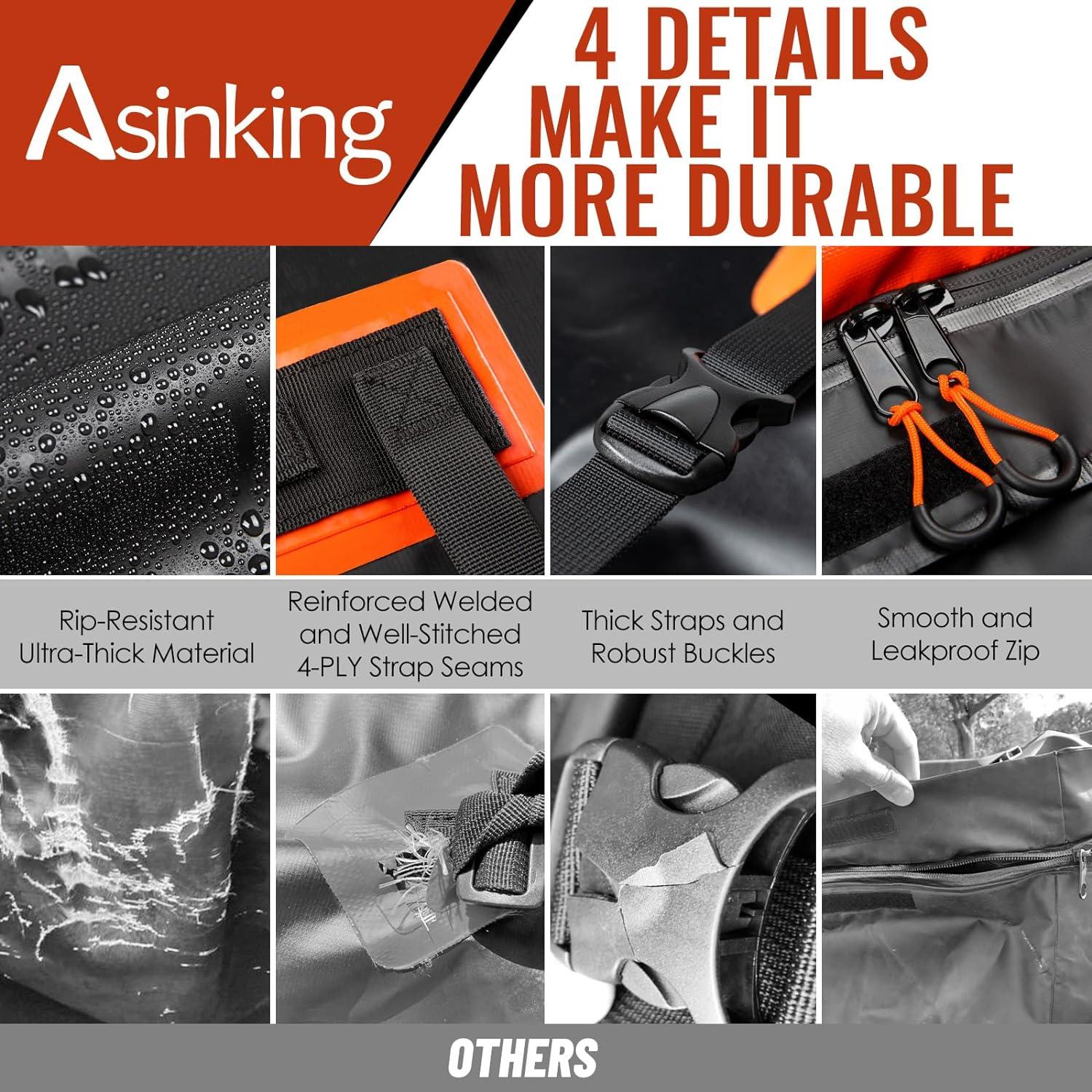 Bolsa de Carga para Techo Asinking 16 Pies Cúbicos Impermeable