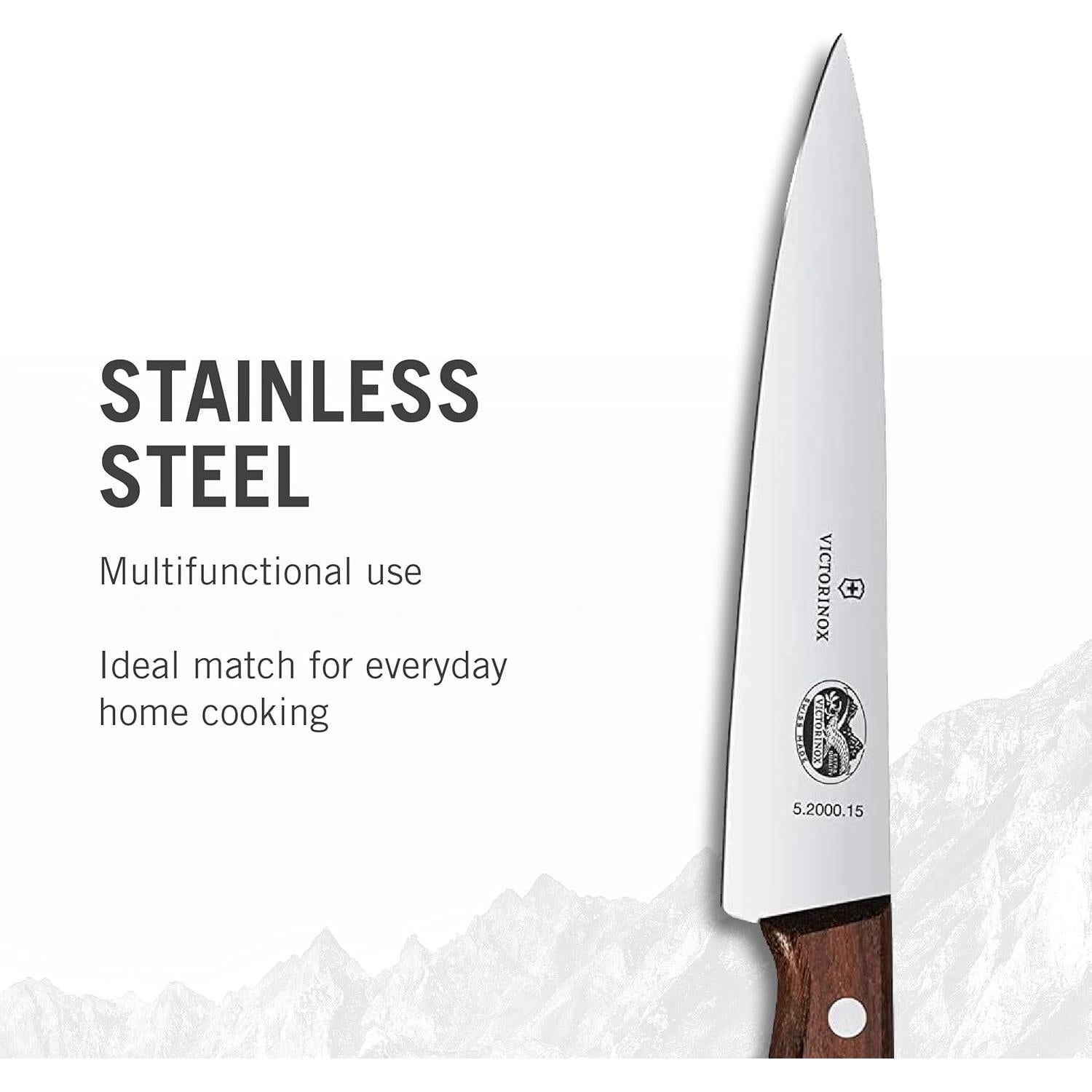 Cuchillo de Chef Victorinox Rosewood 15.24 cm Acero Inoxidable