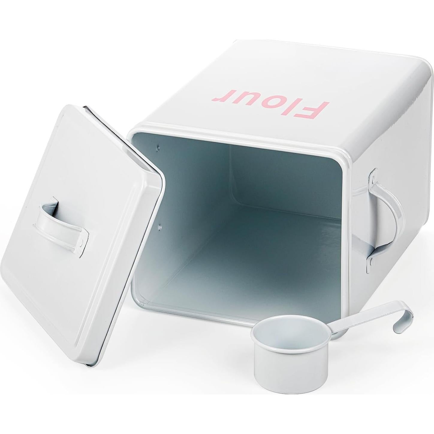 Contenedor de Almacenamiento de Harina YOUEON 5.68L Blanco Hermético