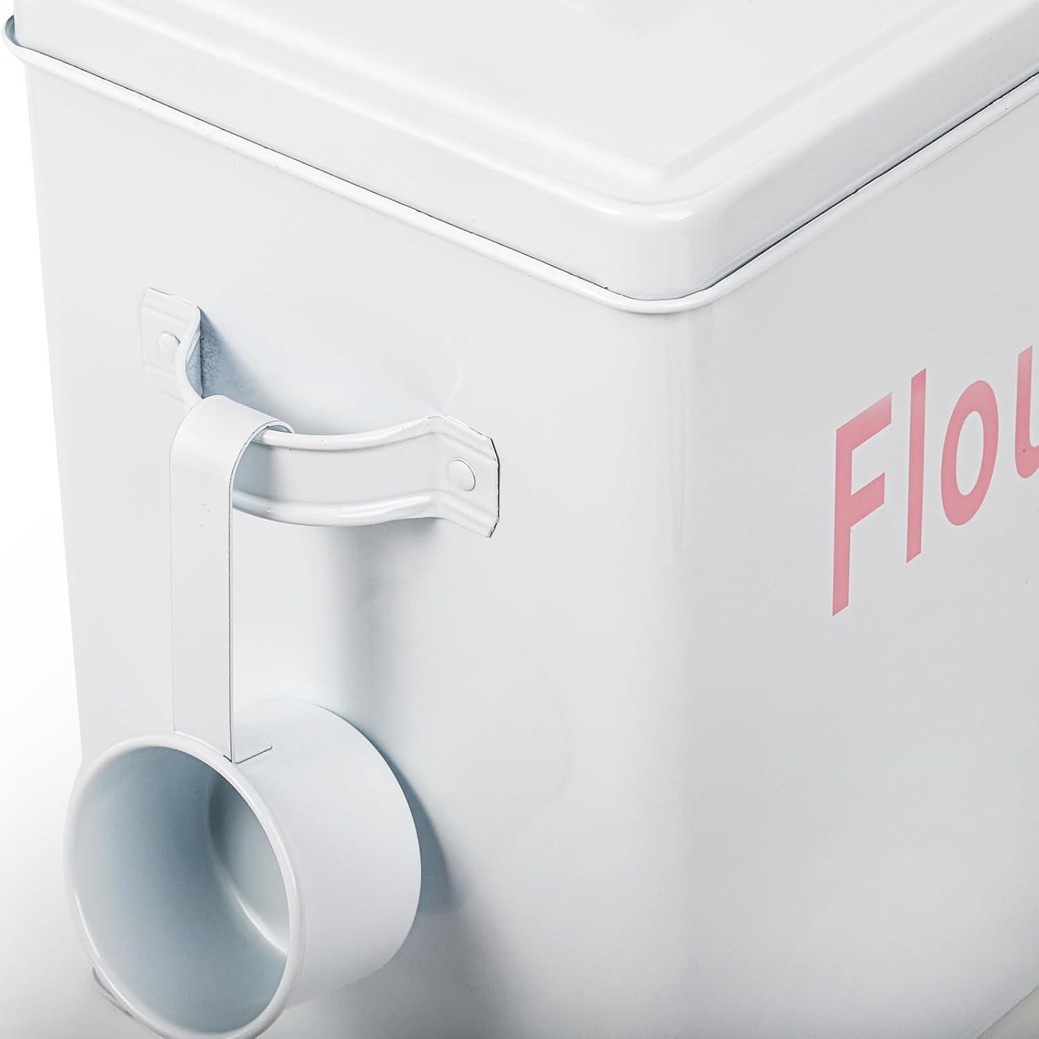 Contenedor de Almacenamiento de Harina YOUEON 5.68L Blanco Hermético