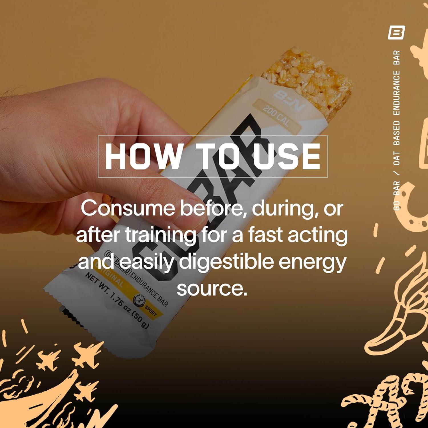 Barra de Entrenamiento BPN Go Bar Avena Original 12 Unidades