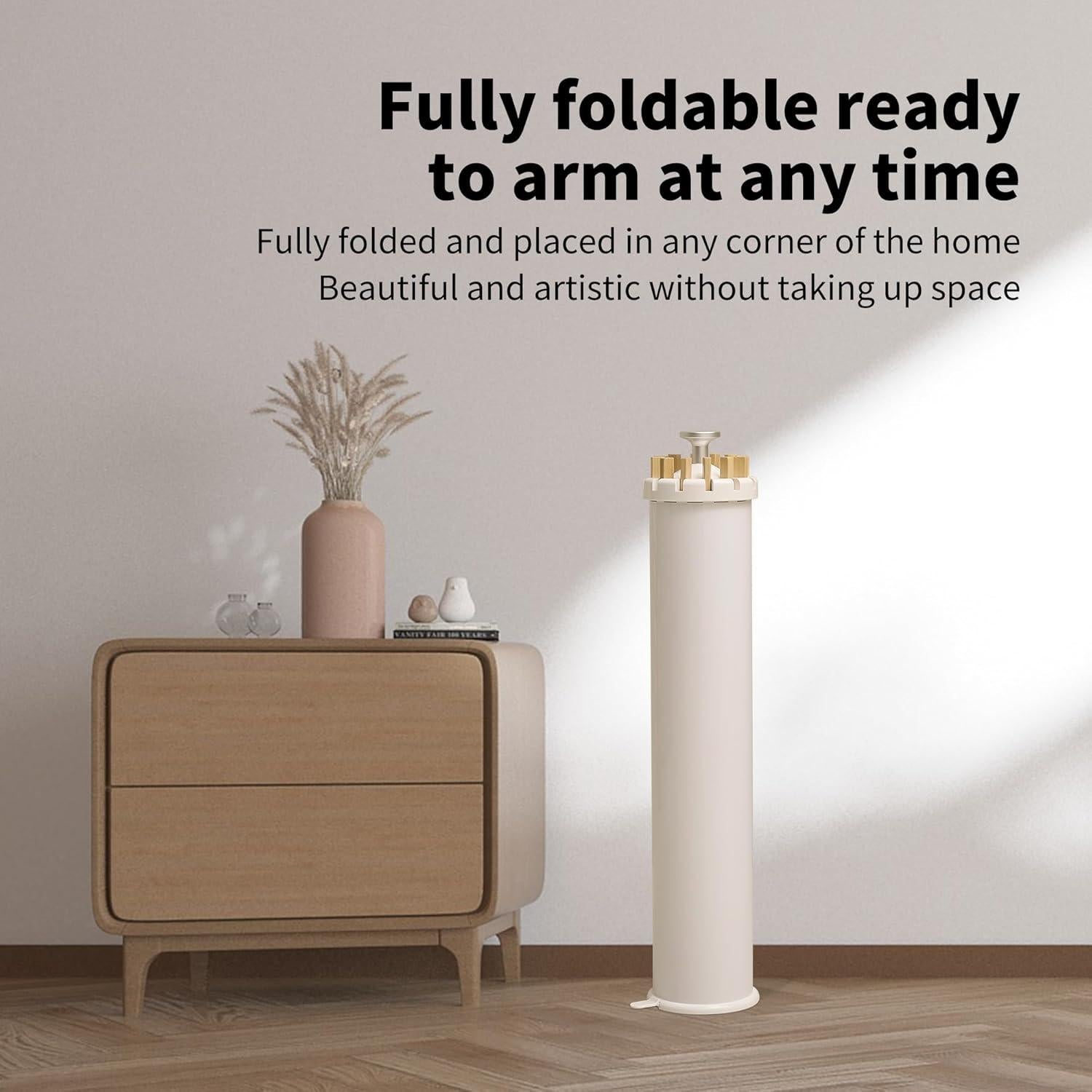 Estante Secar Ropa Plegable RFOUO 12 Varillas 3.5 kg