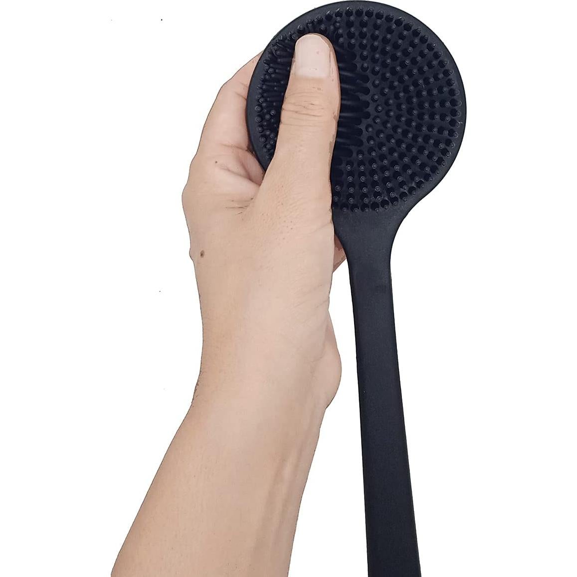 Fregador de Espalda DNC de Silicona con Mango Largo 38.1 cm