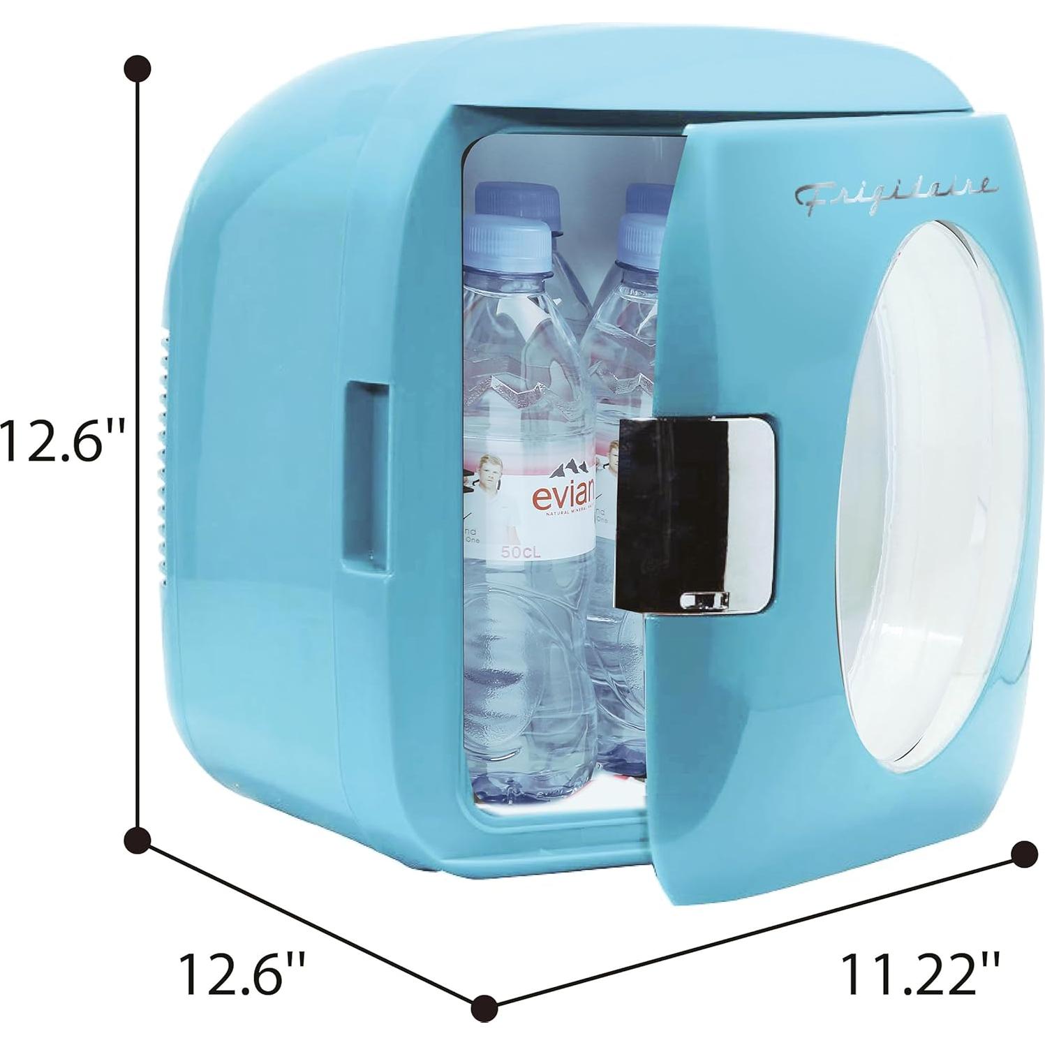 Mini Refrigerador Frigidaire Retro 9L 12 Latas Azul Portátil