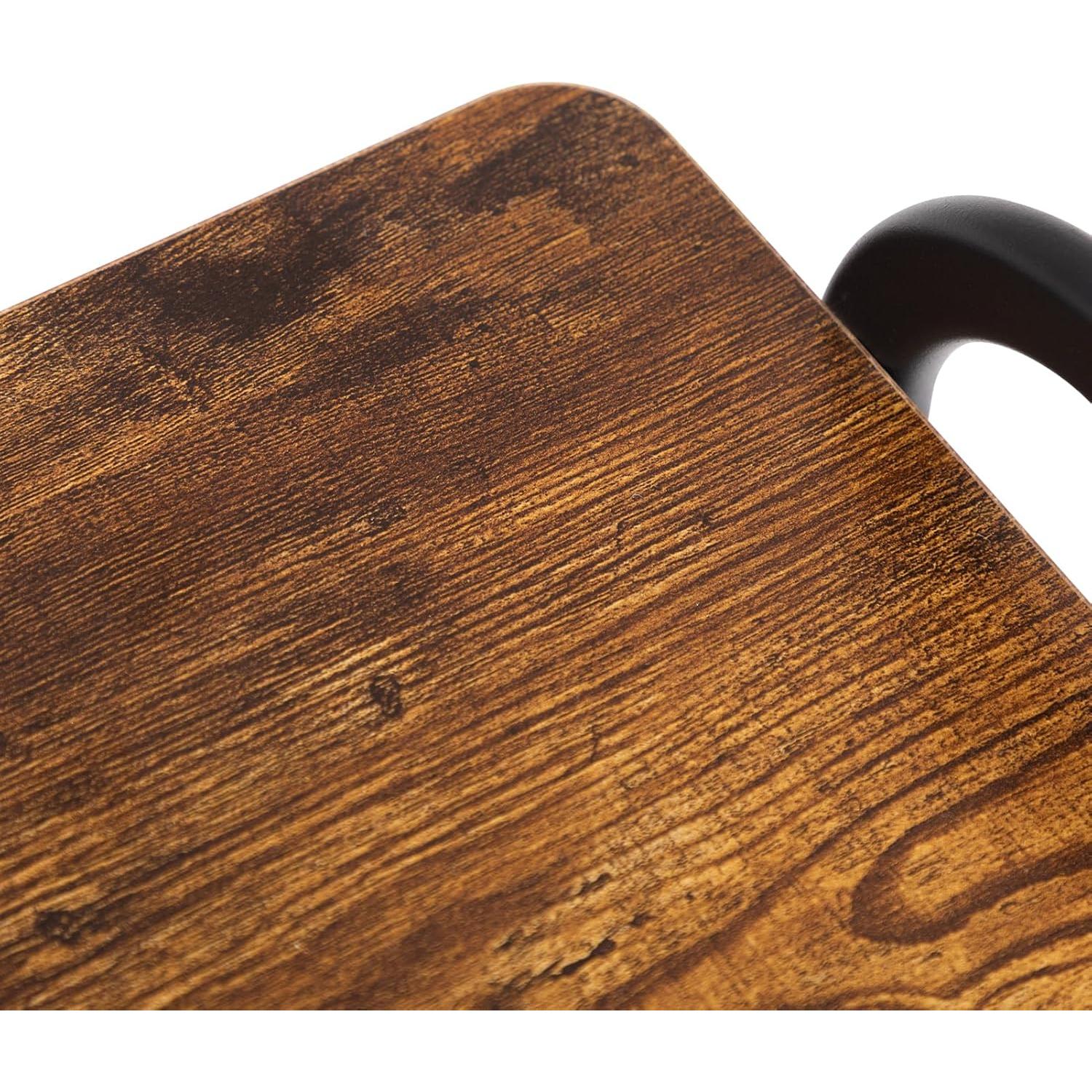 Carro de Maquillaje AGTEK Móvil 3 Niveles Negro con Ruedas