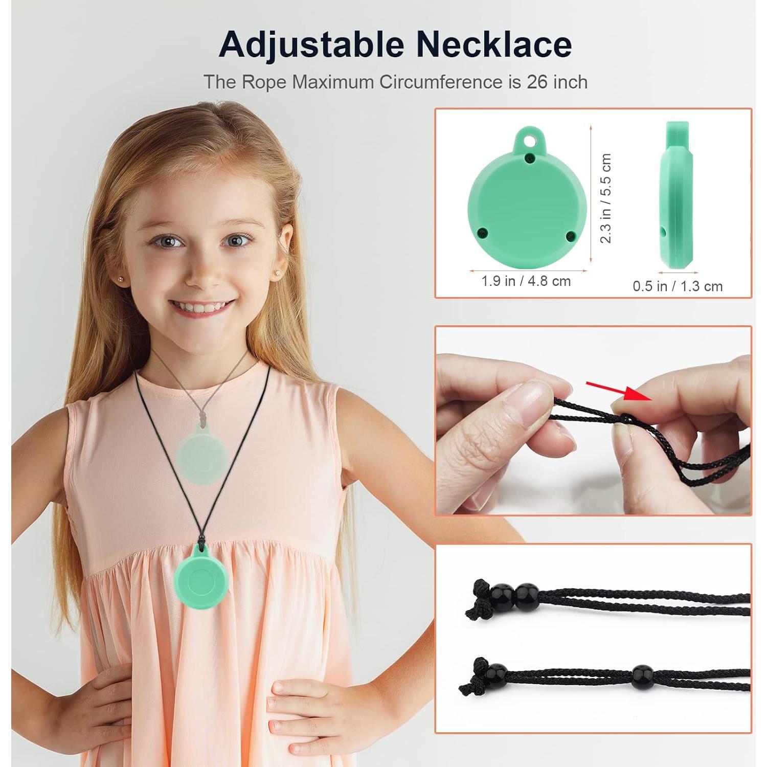 Funda impermeable para Air-tag WALLFID - Protección IP68 Verde-Púrpura