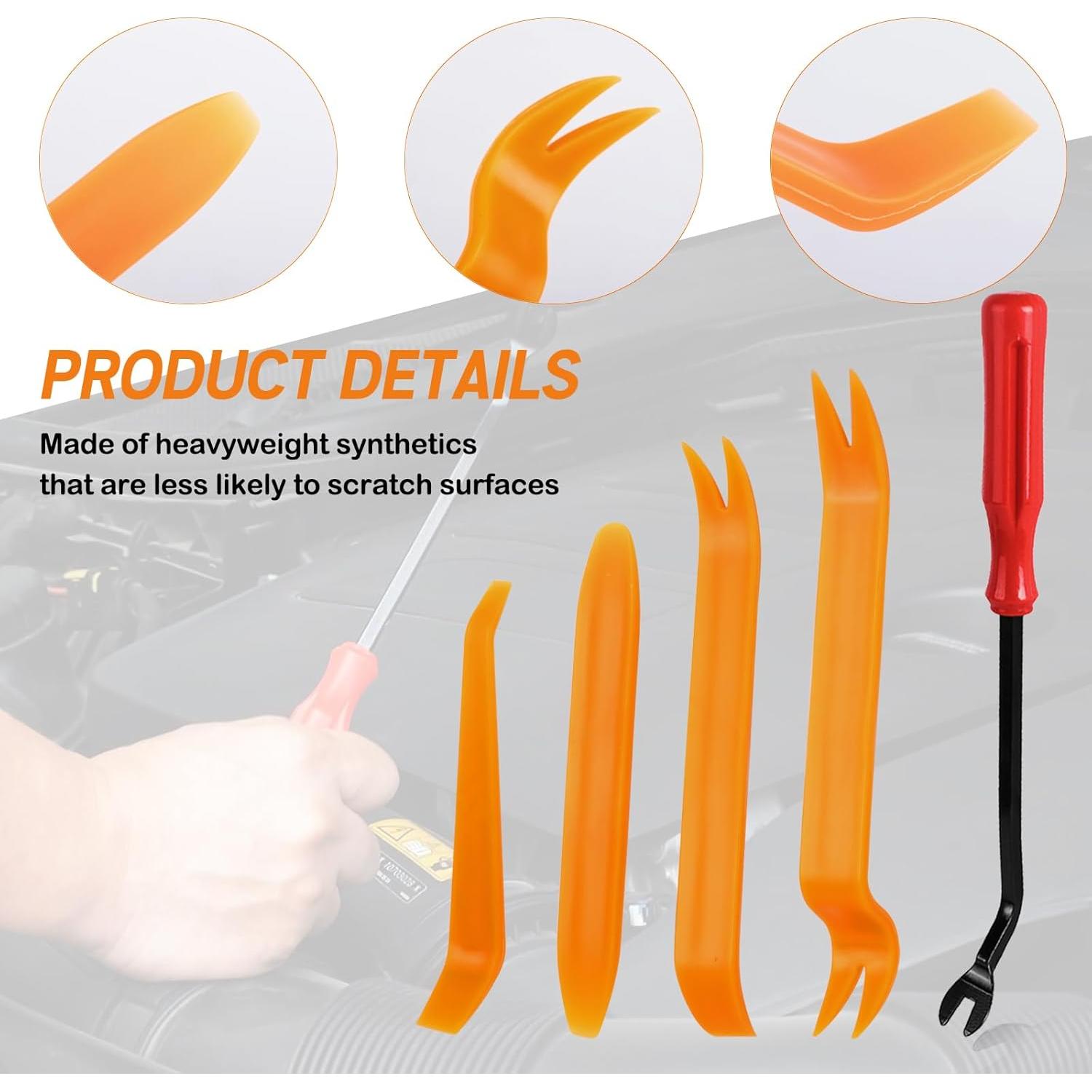 Kit de Clips de Retención Xislet 30 Pcs para Parachoques y Molduras