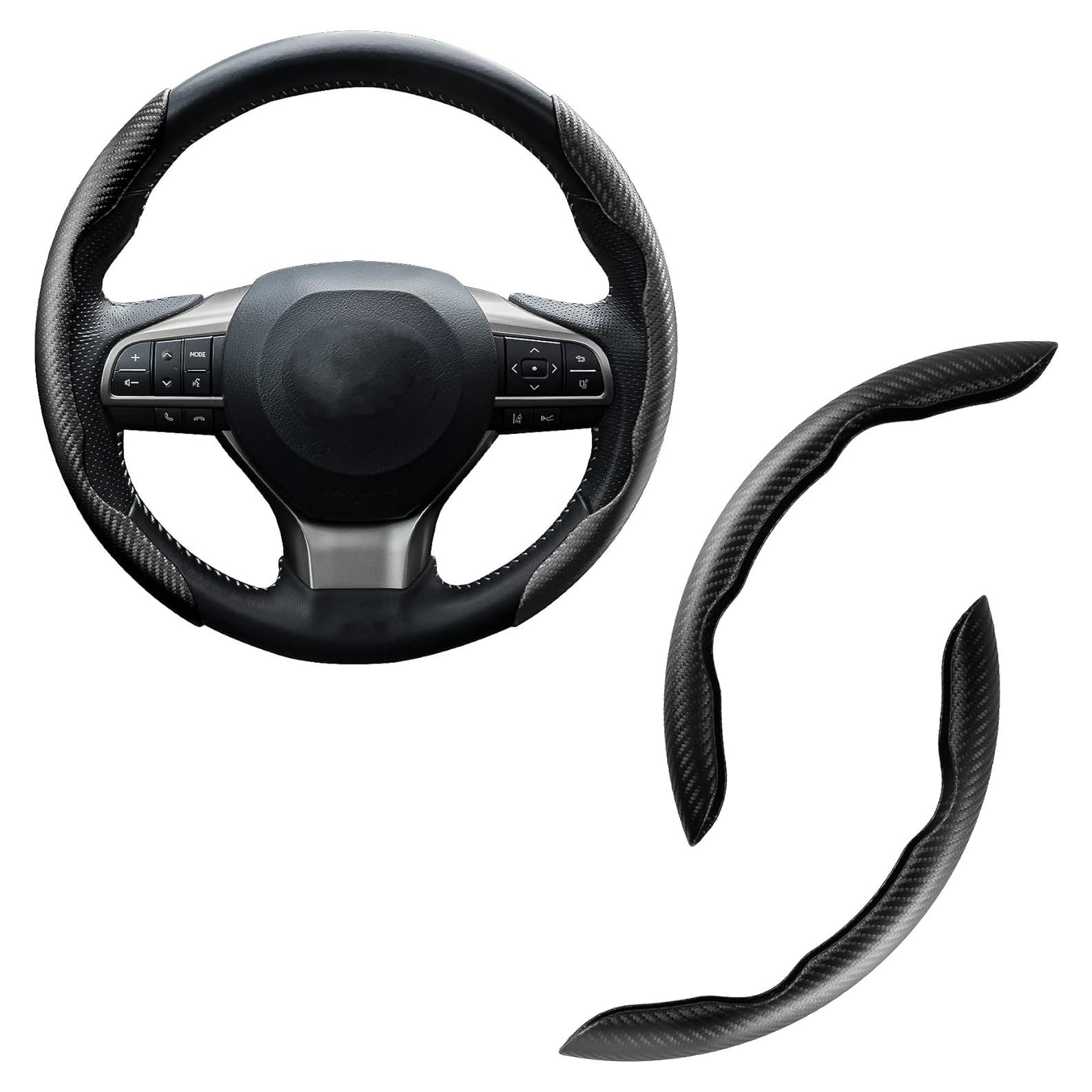 Cubierta de Volante Antideslizante Amiss 36.3 cm Fibra Carbono