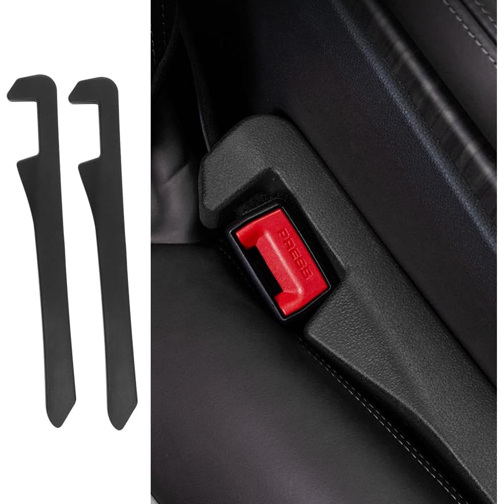 Relleno Espacio entre Asientos de Coche Carleef 2 Piezas Negro