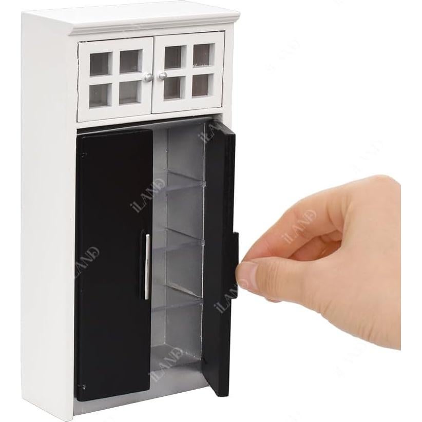 Juego de Cocina Moderna para Casa de Muñecas iLAND 1:12